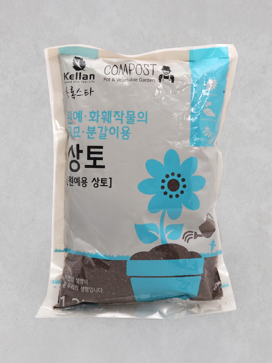 초록스타 원예용 상토 1.2L