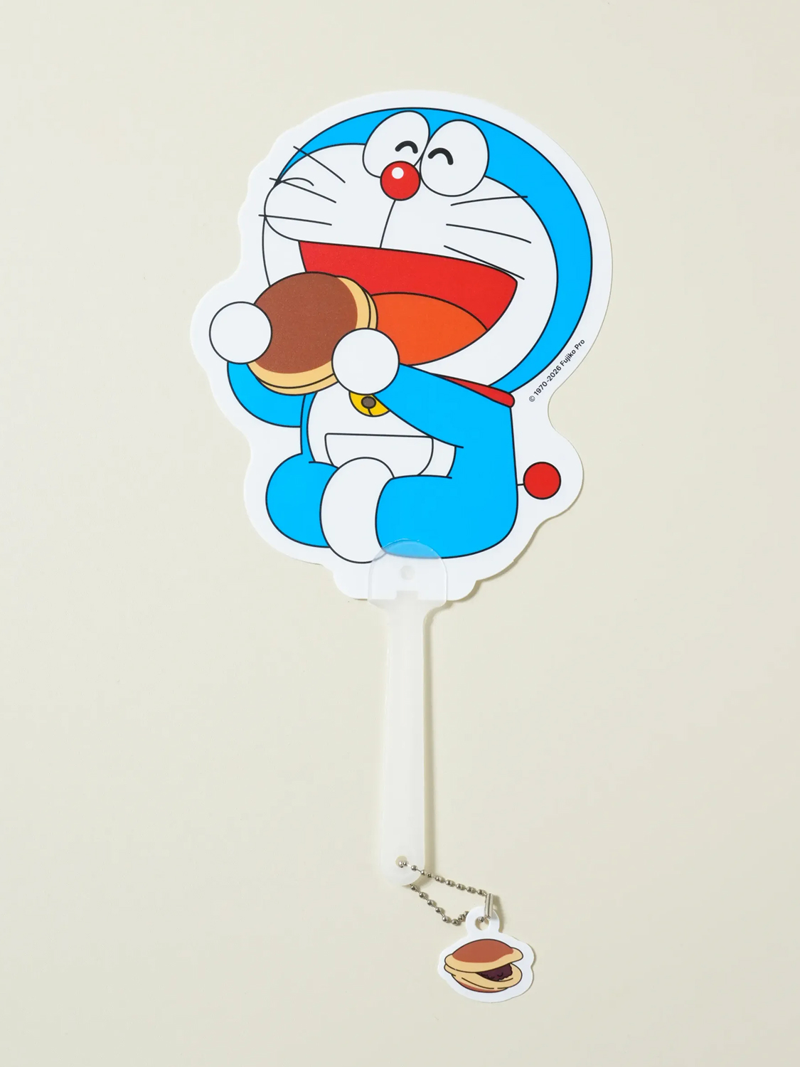 도라에몽 손잡이 부채