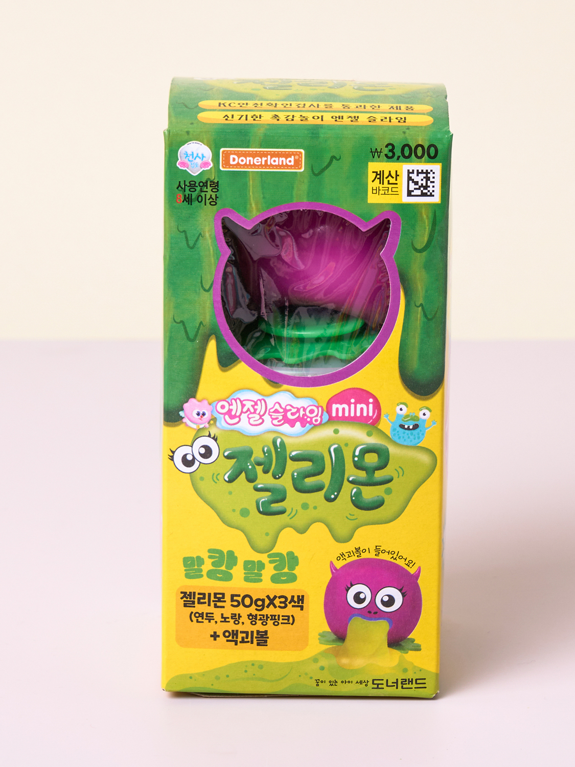 Слайм Angel Mini Jellymon 3 шт.
