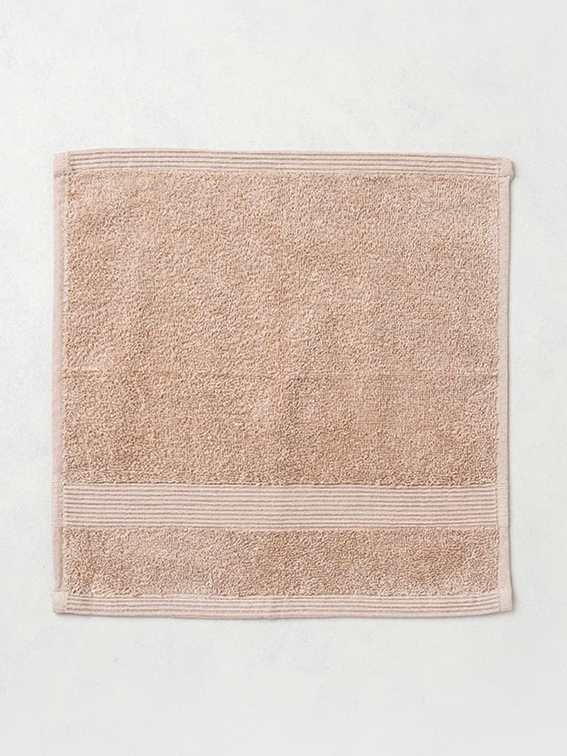 고중량 핸드 타월 30 X 30 cm 베이지