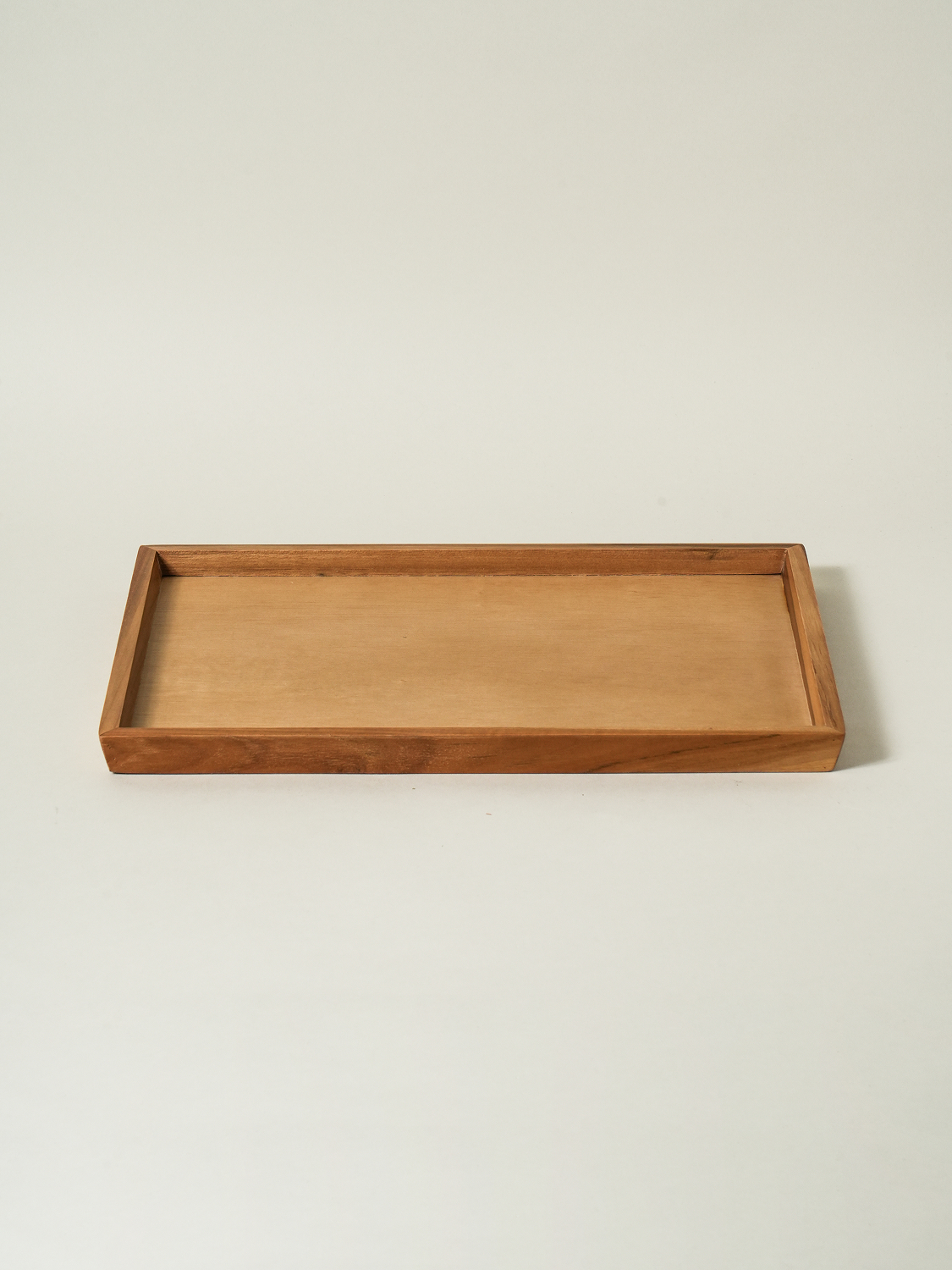 티크 직사각 트레이 40 X 30 X 2.5 cm