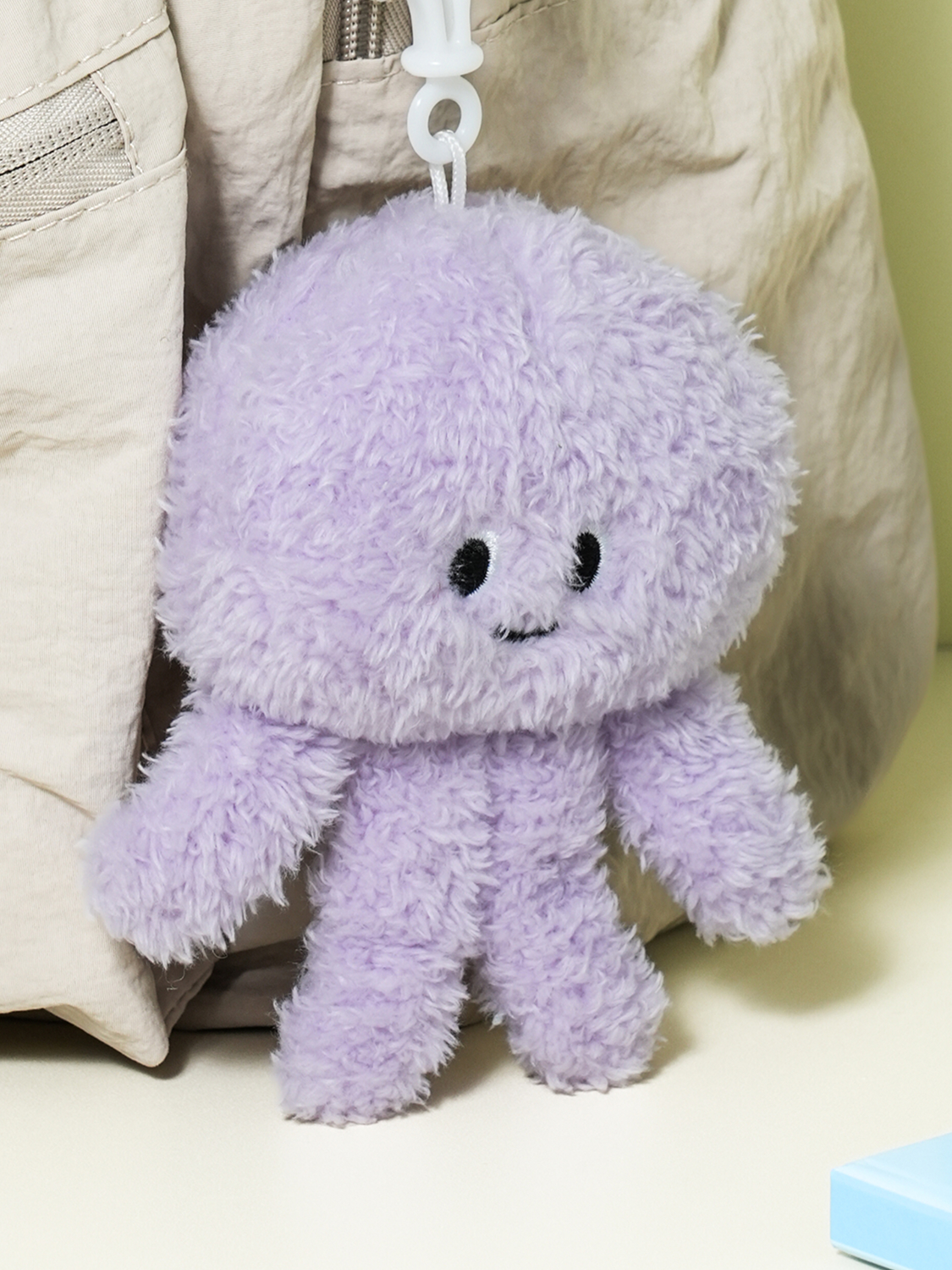 복실복실 해파리 걸이인형