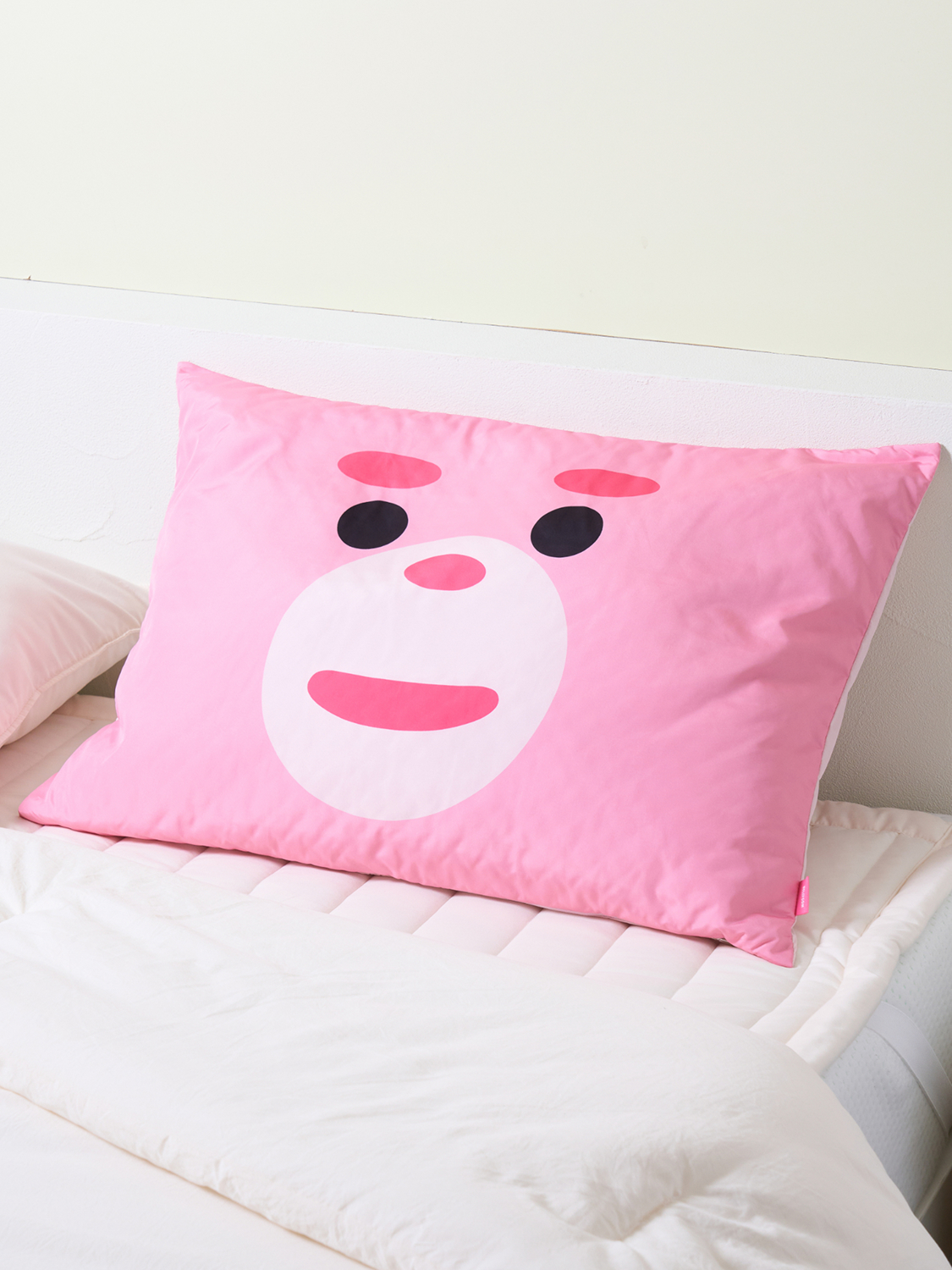 벨리곰 진드기 방지 누빔 베개 커버 70 X 50 cm 지퍼형