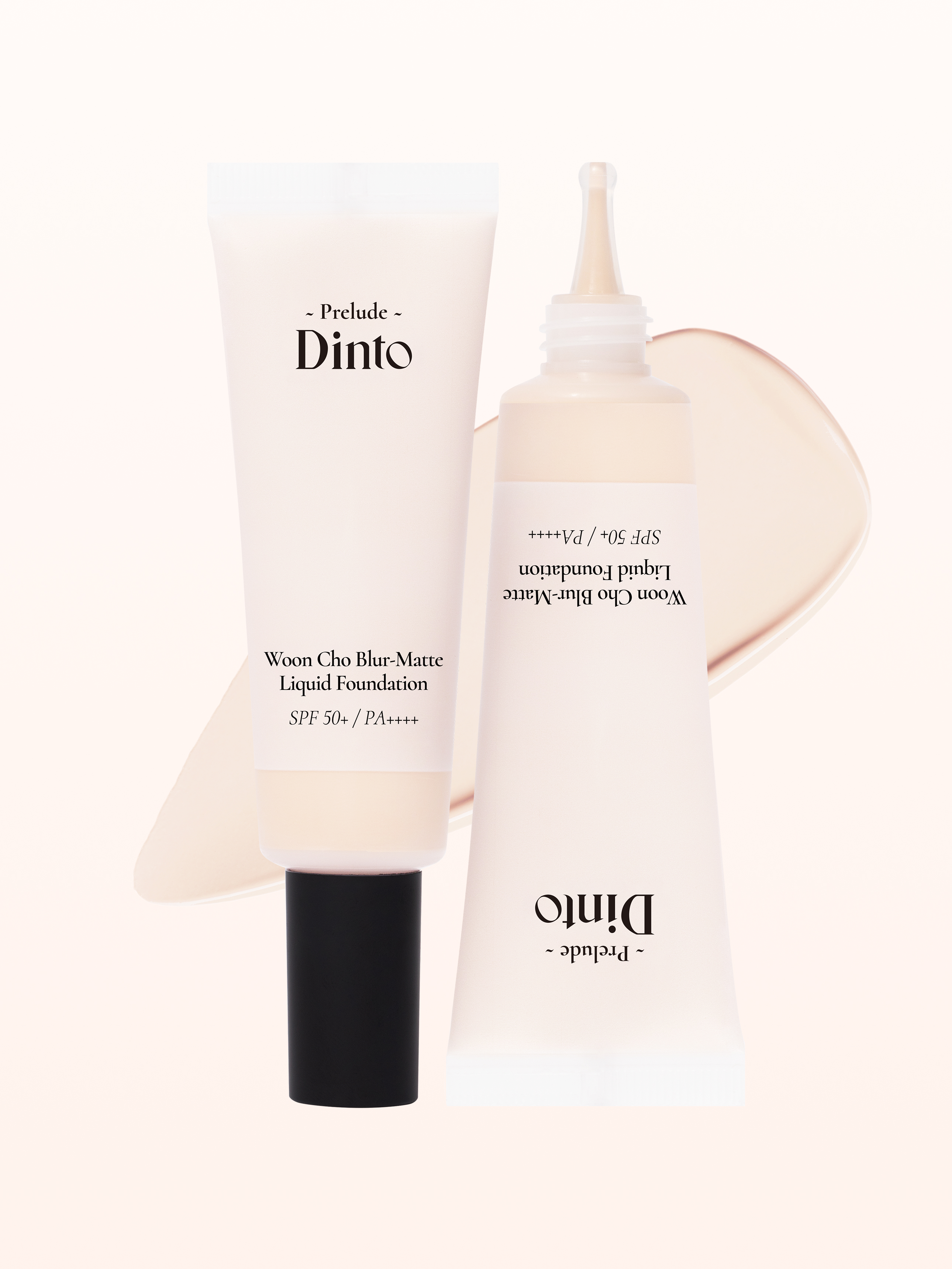 [91 퓨어 운초]프릴루드 딘토 운초 블러 매트 리퀴드 파운데이션 25 ml