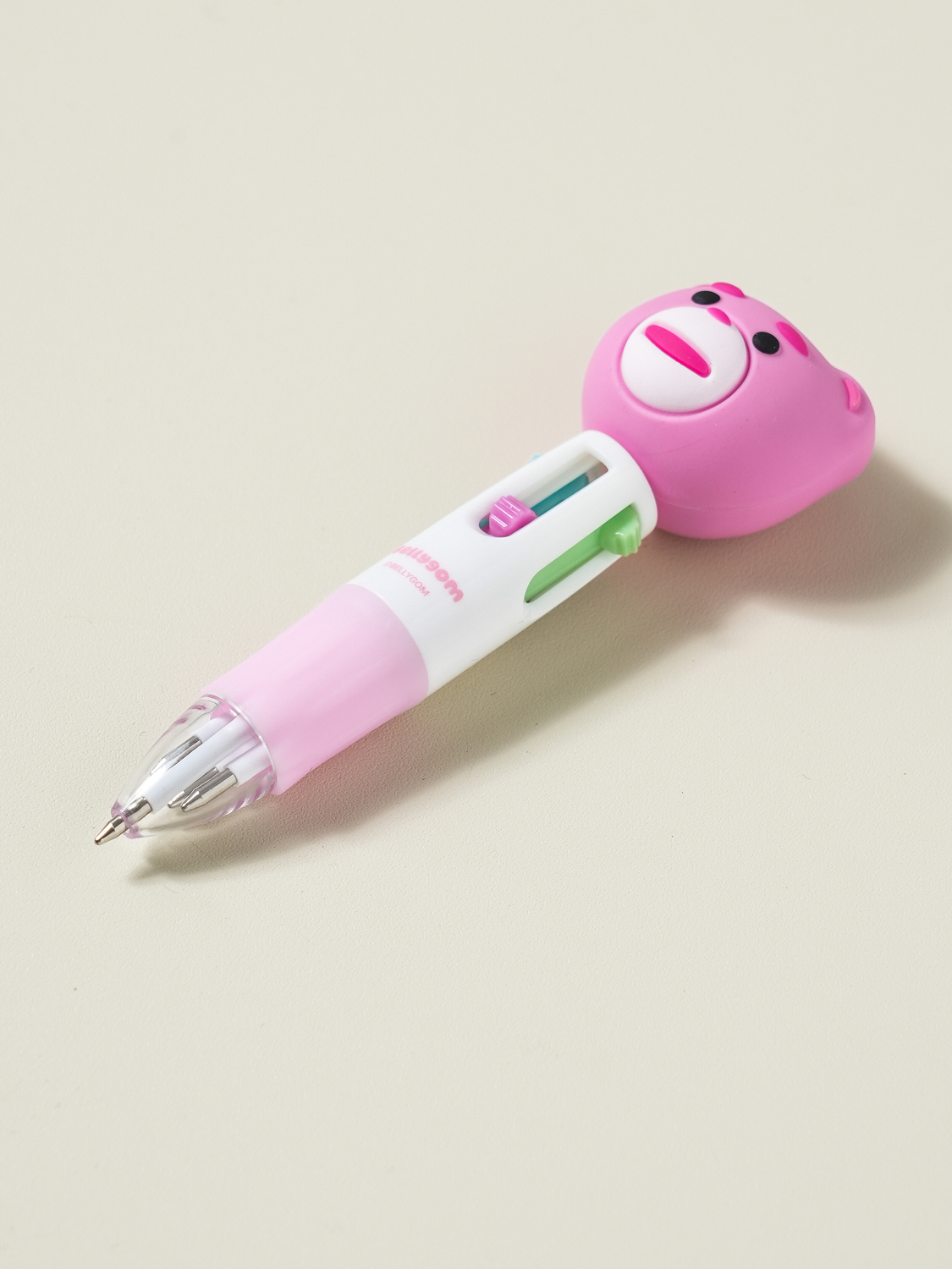 Мини 4-цветная шариковая ручка Bellygom 0.5 mm