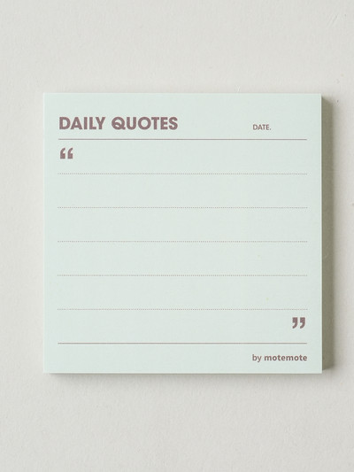 Motemoteco Today's Sentence Sticky Notes 70 Sheets