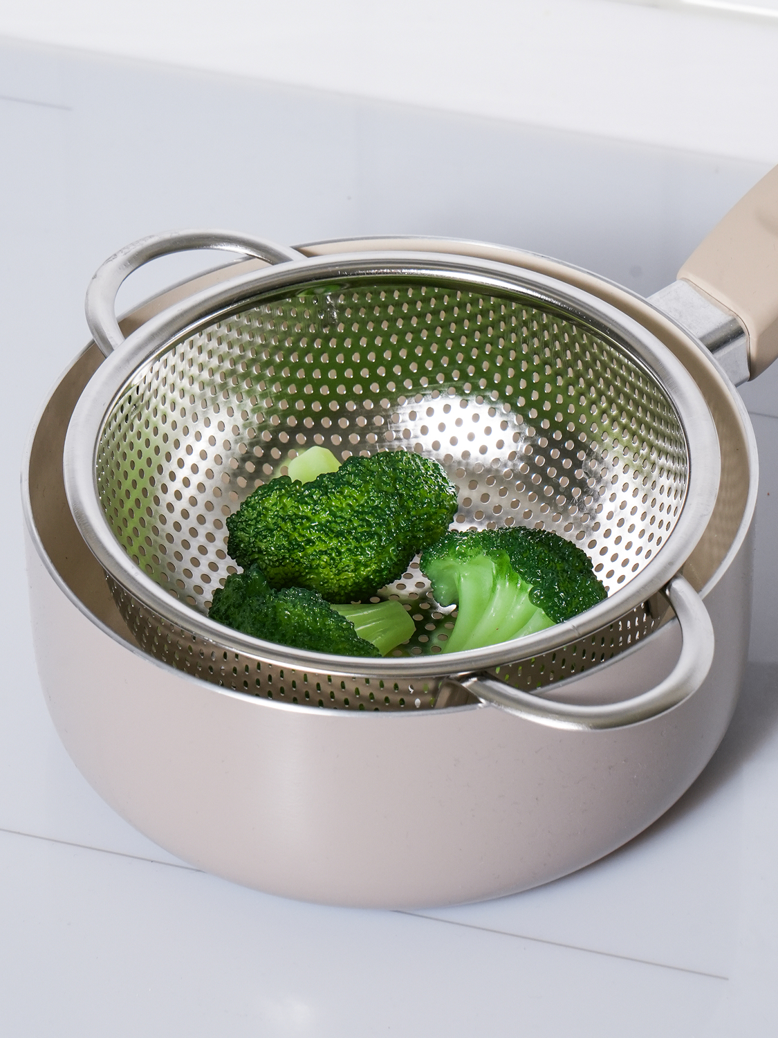 스테인리스 304 양수 타공 채반 16 cm