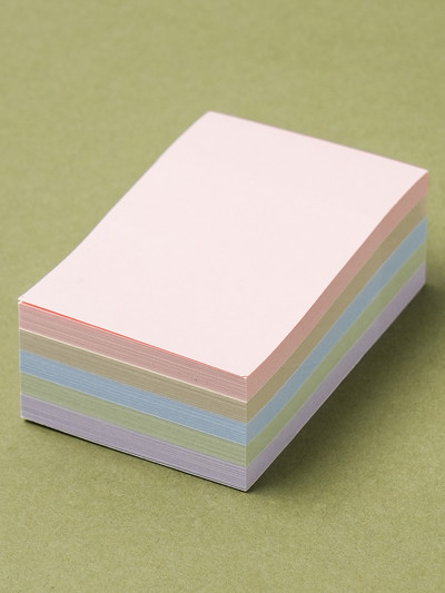 Adhesive Memo Pad 50 X 75 mm 240 sheets 5-color mixed type