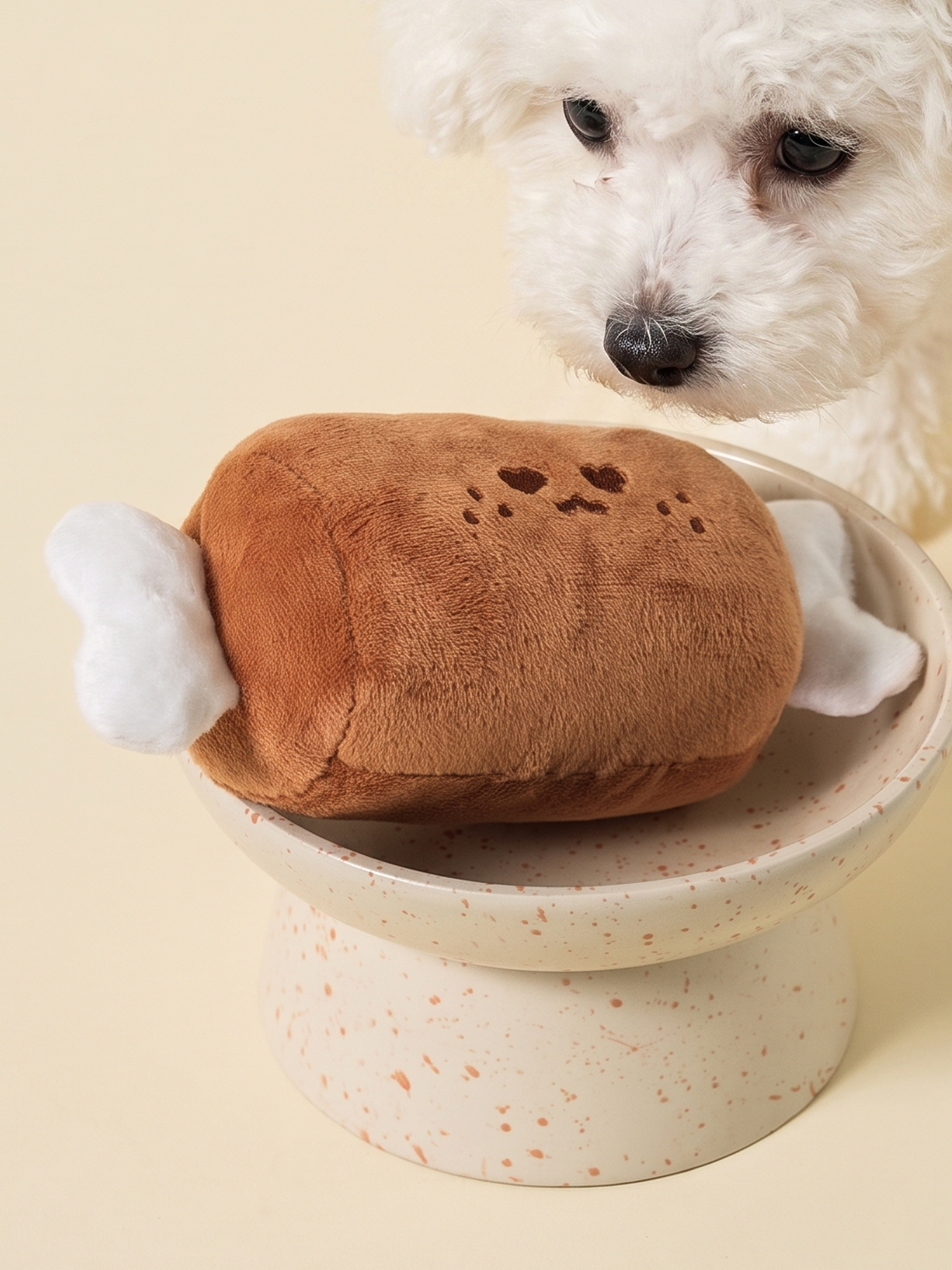 [펫] 통통 고기 모양 인형