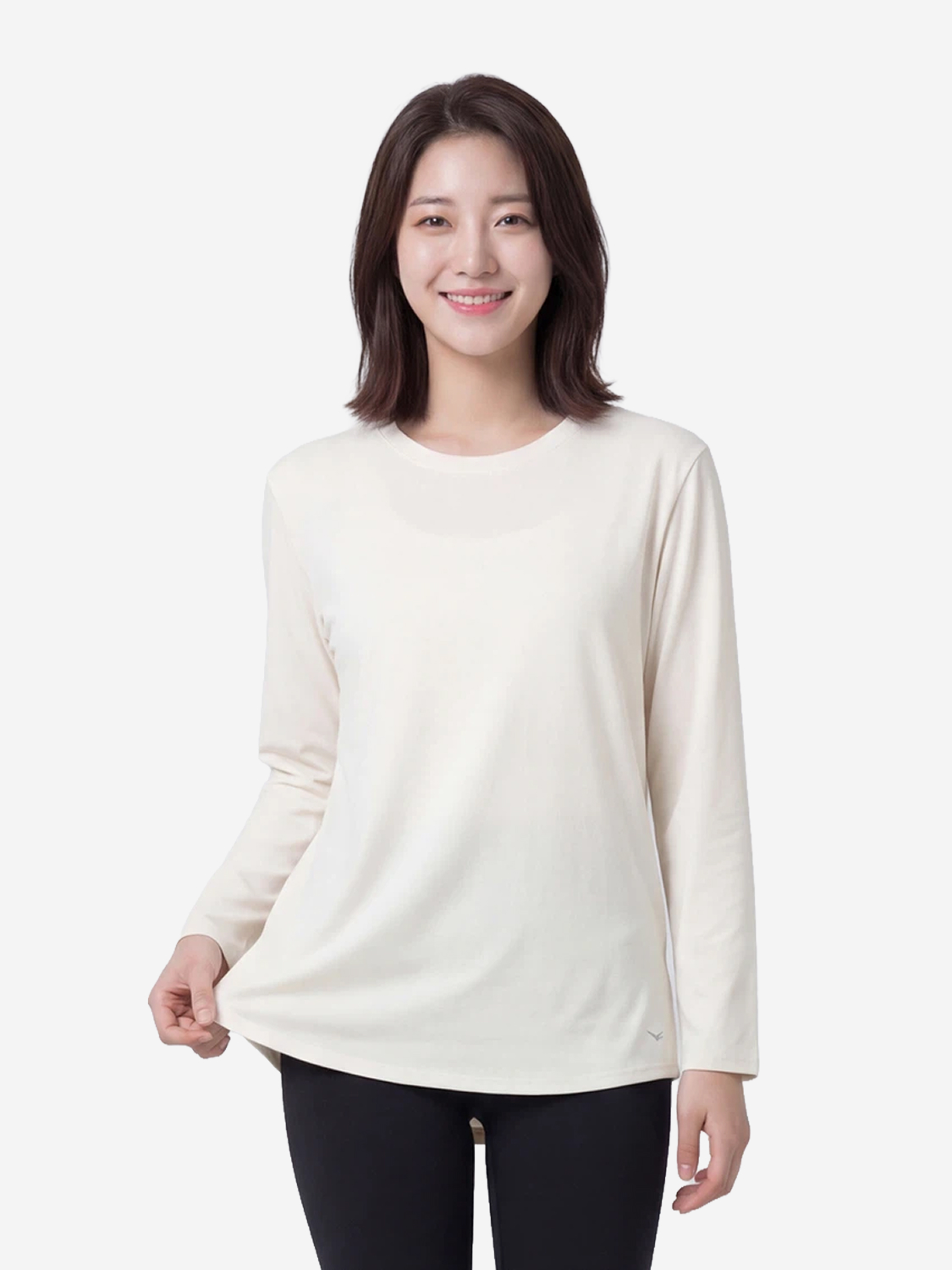 소로나 긴팔 루즈핏 M 아이보리