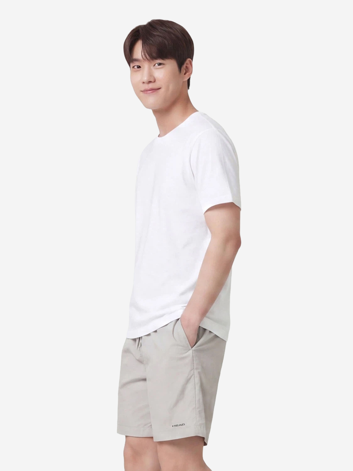 [남성] HEAD 나일론 경량 반바지 M