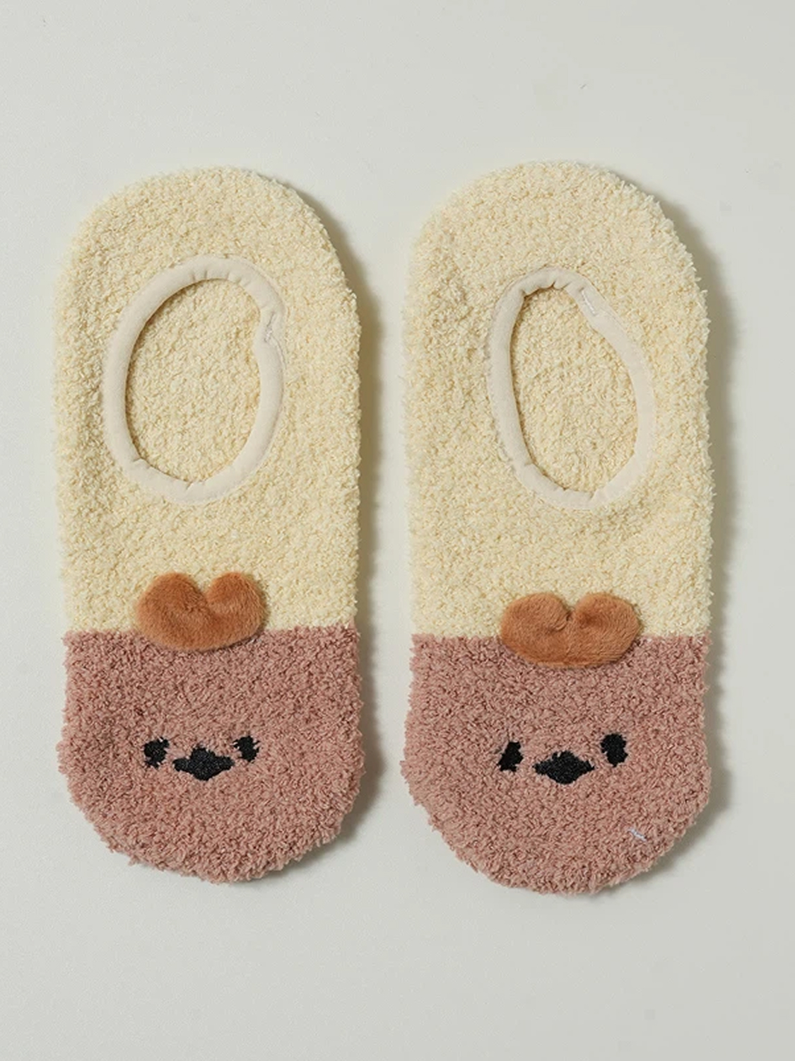 윈터투게더 수면 덧버선 옐로우