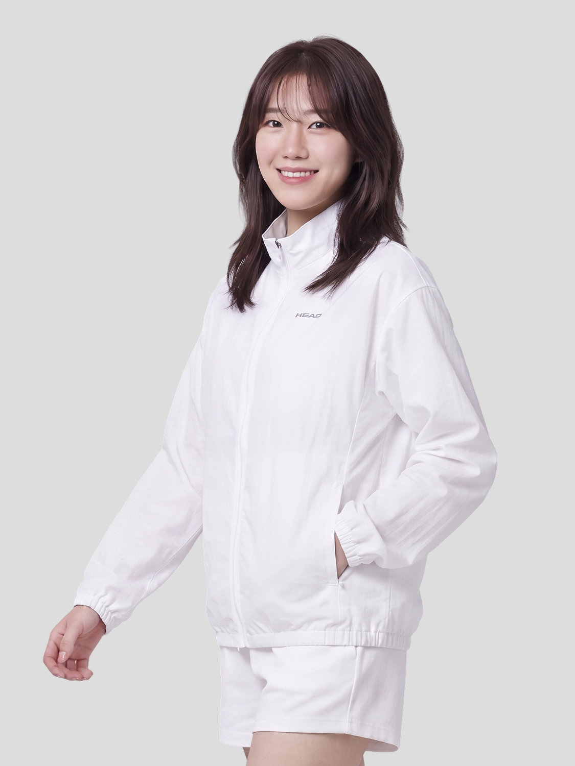 [공용] HEAD 나일론 경량 바람막이 S