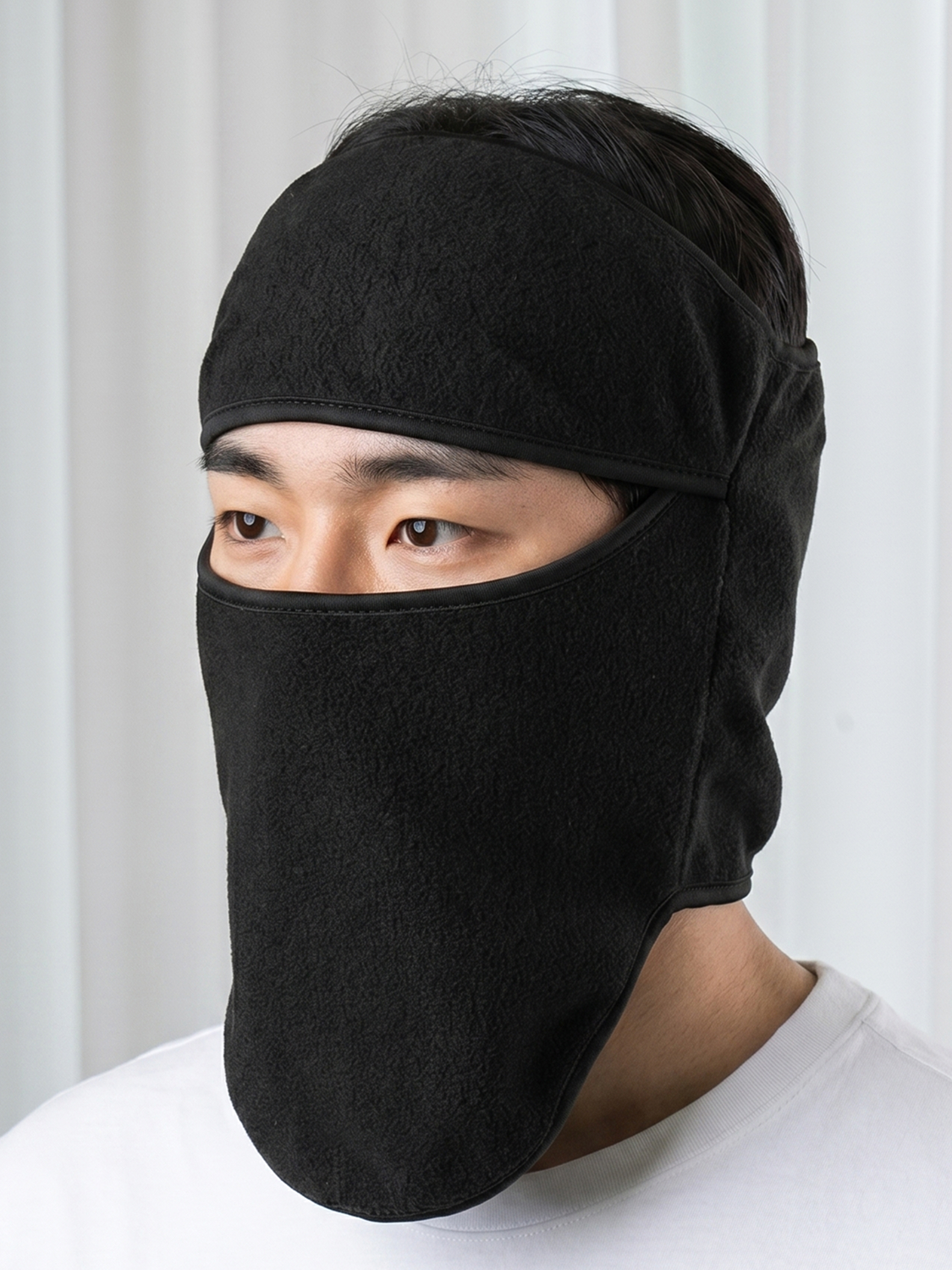 얼굴 일체형 넥워머(블랙)