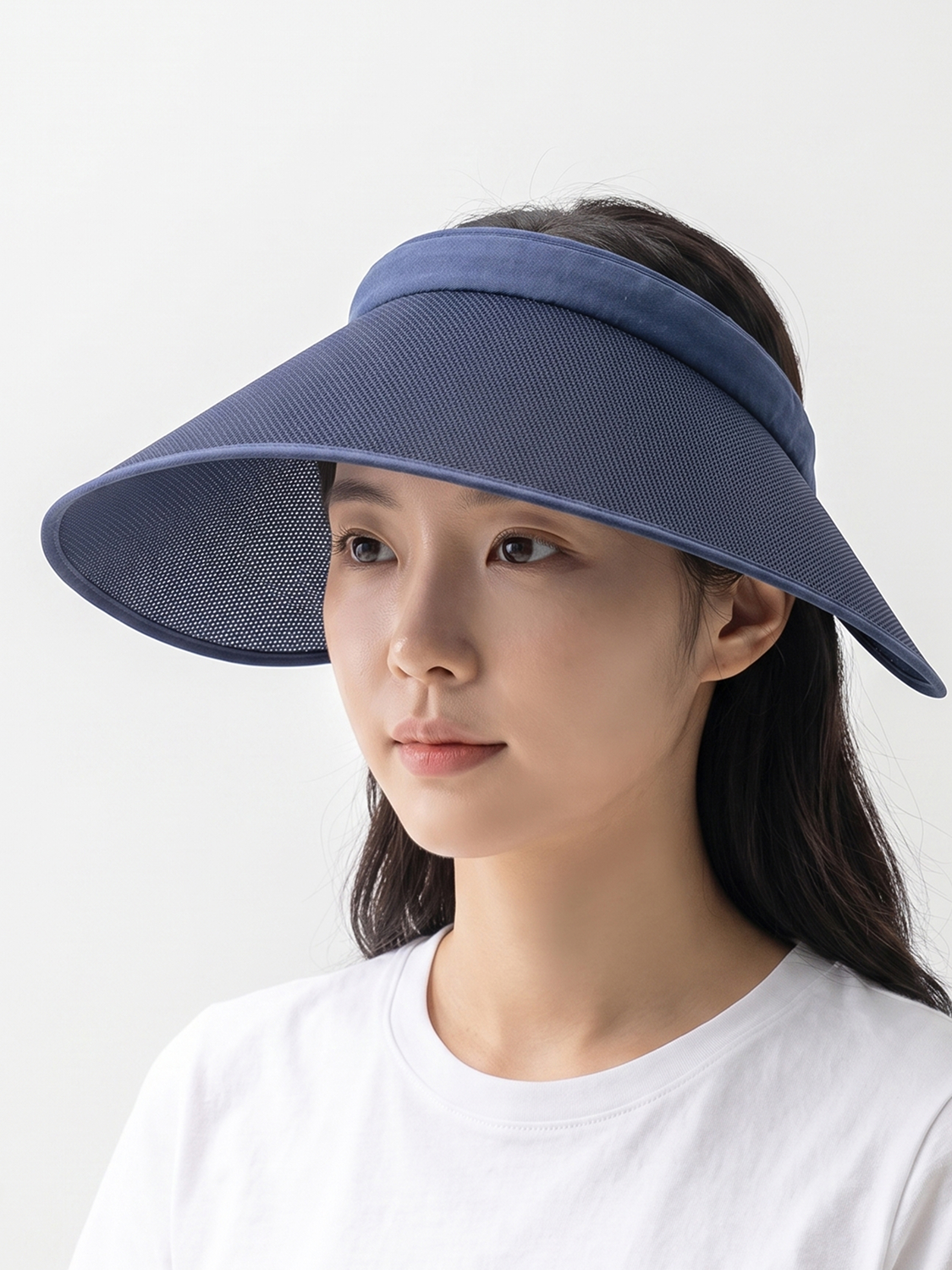 메쉬 썬캡 네이비