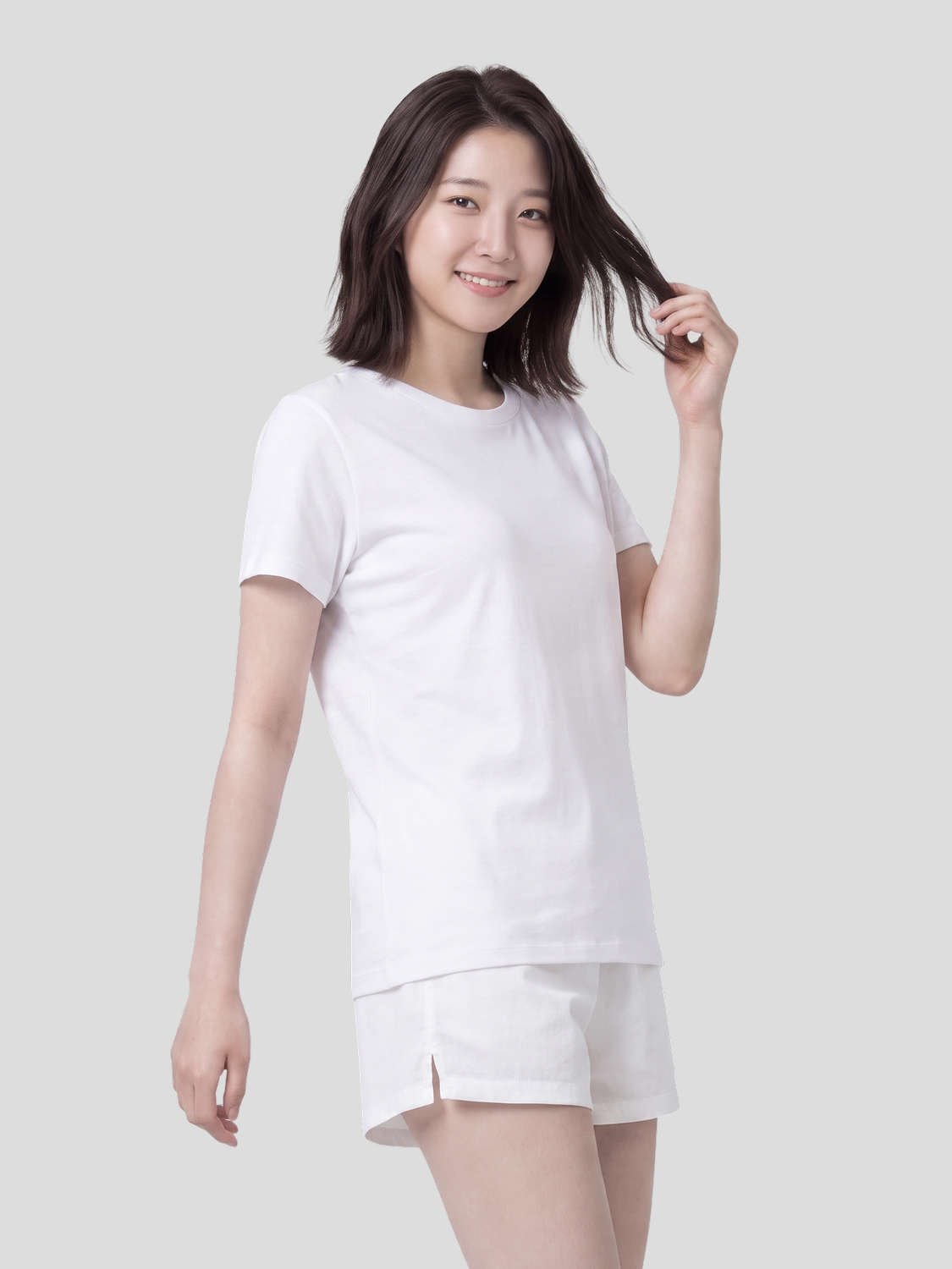 [여성] HEAD 여성용 나일론 경량 반바지 M