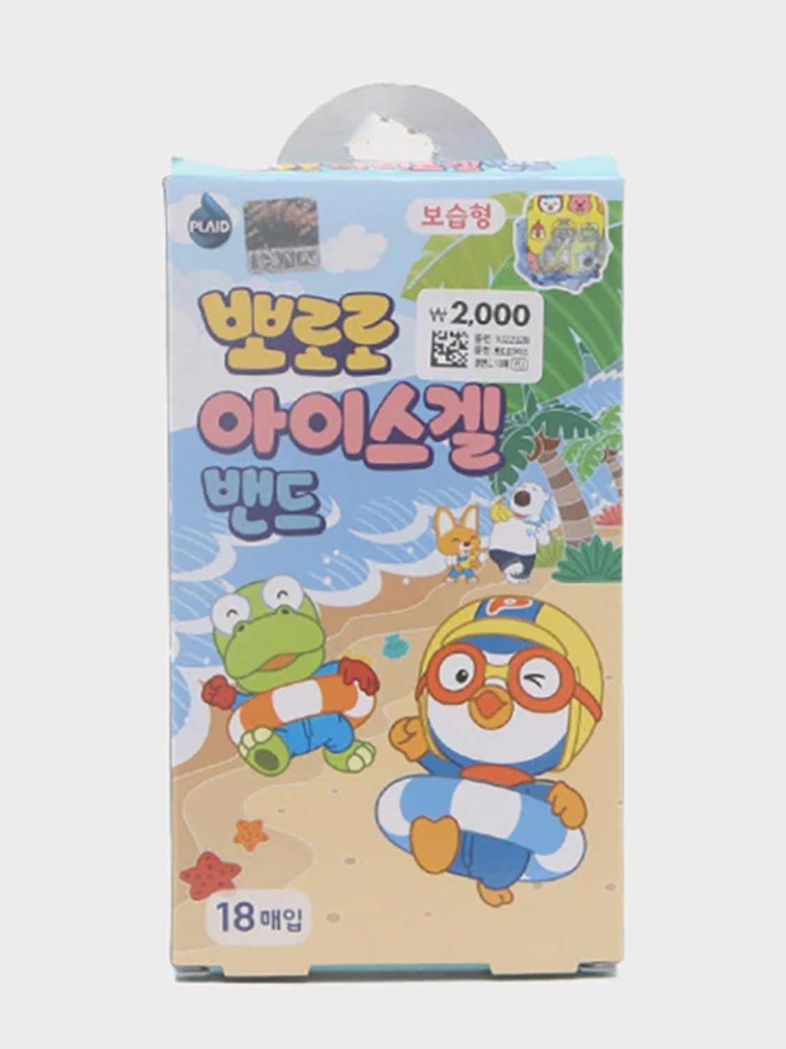 뽀로로 아이스 겔 밴드18매입