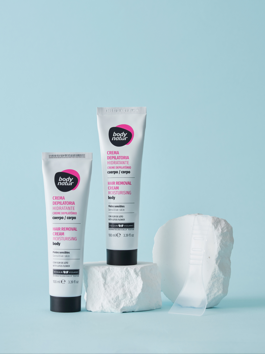 바디네이처 모이스쳐라이징 바디 위드 로터스 플라워 제모크림 100 ml