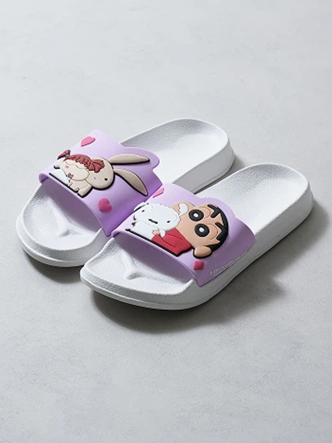 Тапочки Shin-chan 230-250 мм фиолетовые