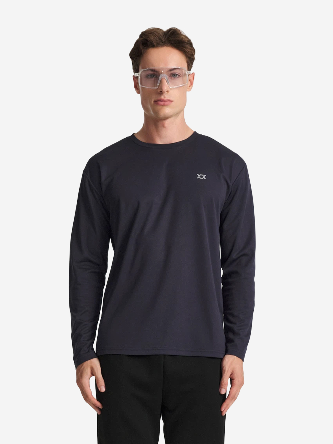 Футболка REXY PK с длинным рукавом M/L/XL темно-синяя