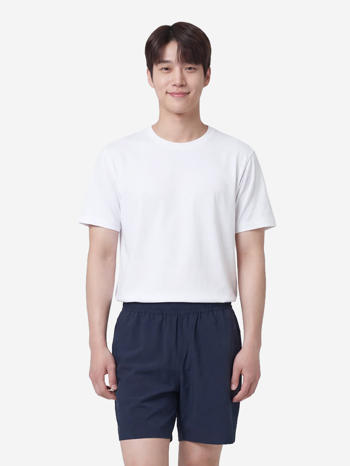 라이트 반바지 XL 네이비
