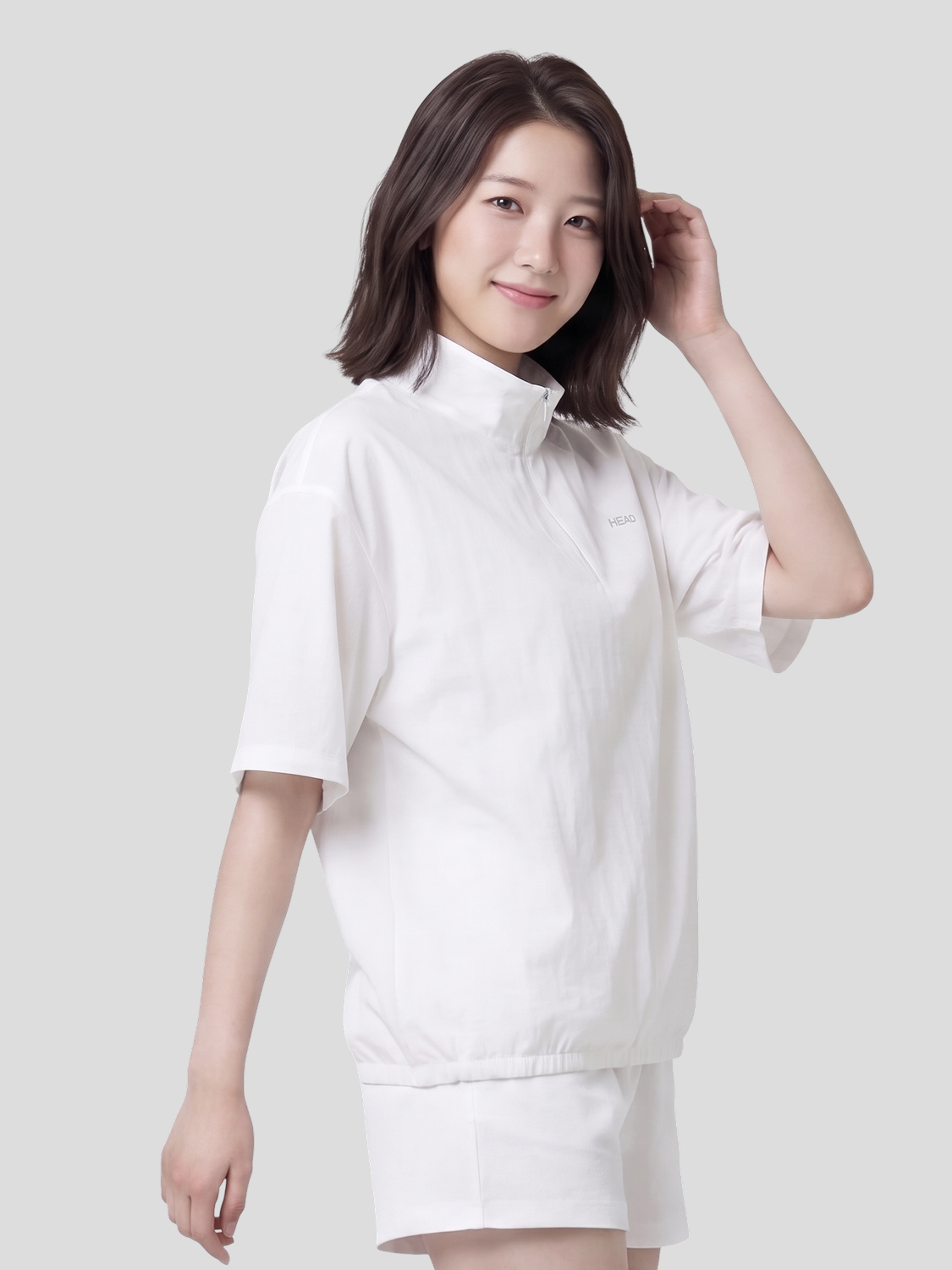 [공용] HEAD 나일론 경량 아노락 S