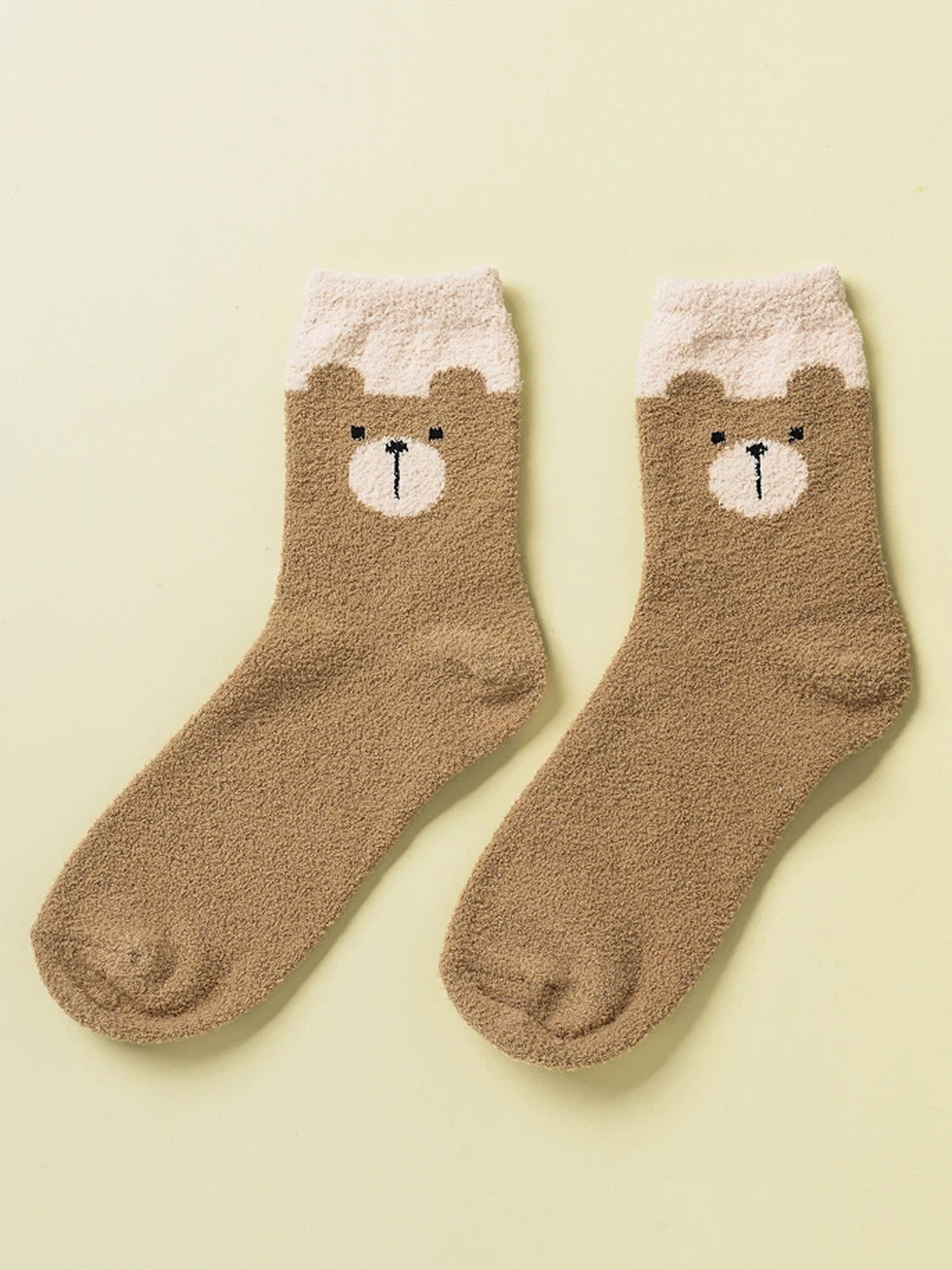 멀뚱 곰 수면 양말