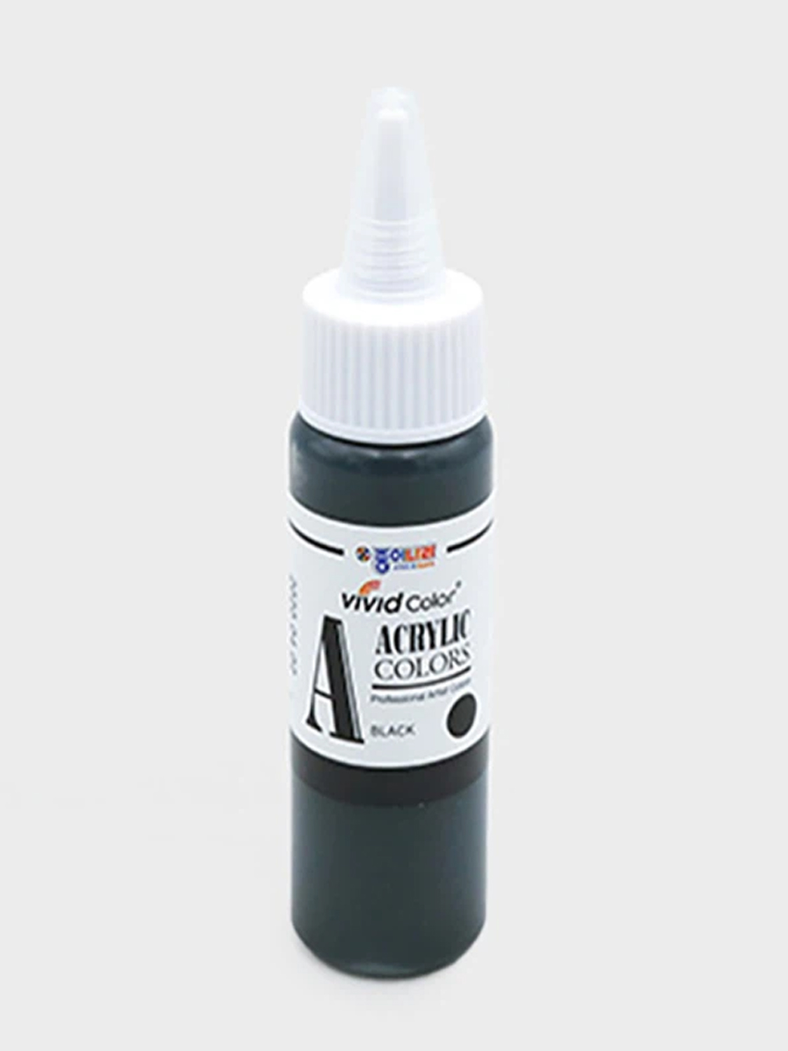 비비드 칼라 아크릴물감 60 ml 블랙