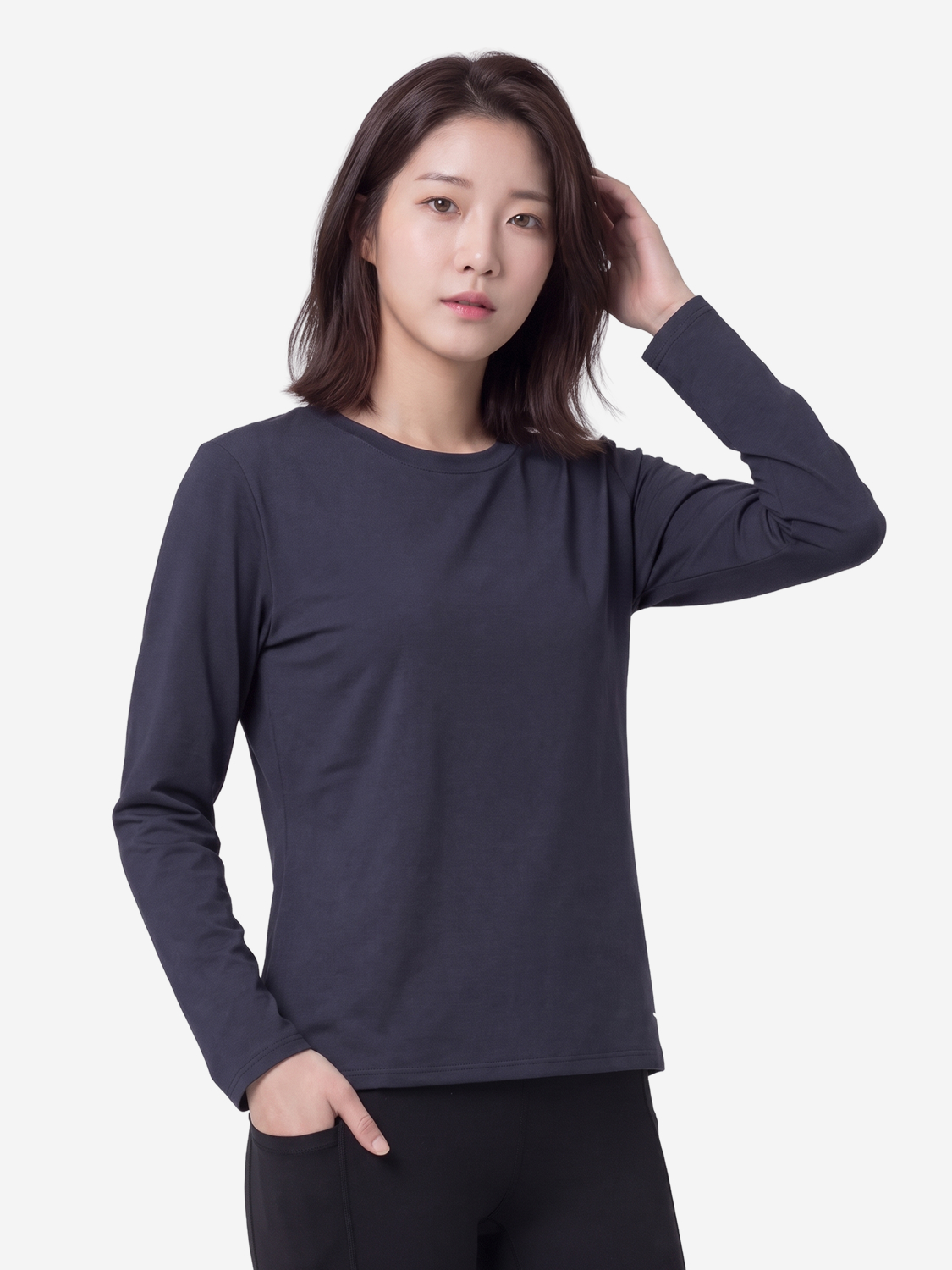 Лонгслив Sorona Standard Fit 90/95/100 черный