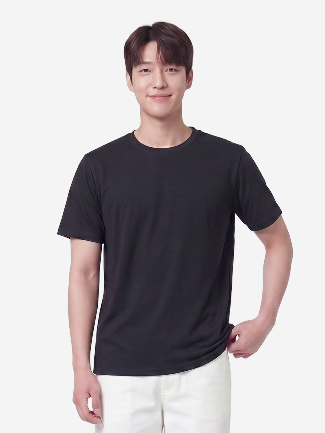 Футболки мужские M/L/XL 2 шт. черные