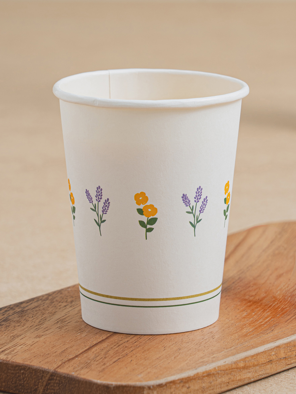 디자인 종이컵 270 ml 25개입