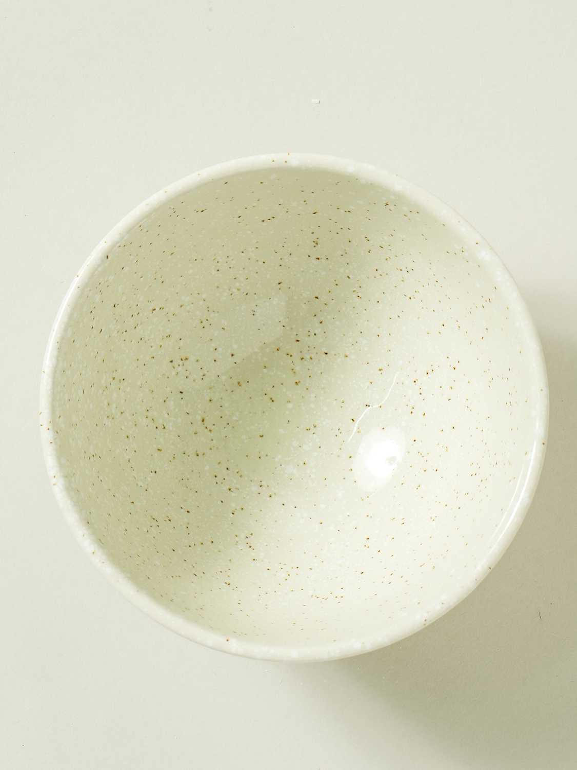 컬러 점무늬 양각 대접 13 cm