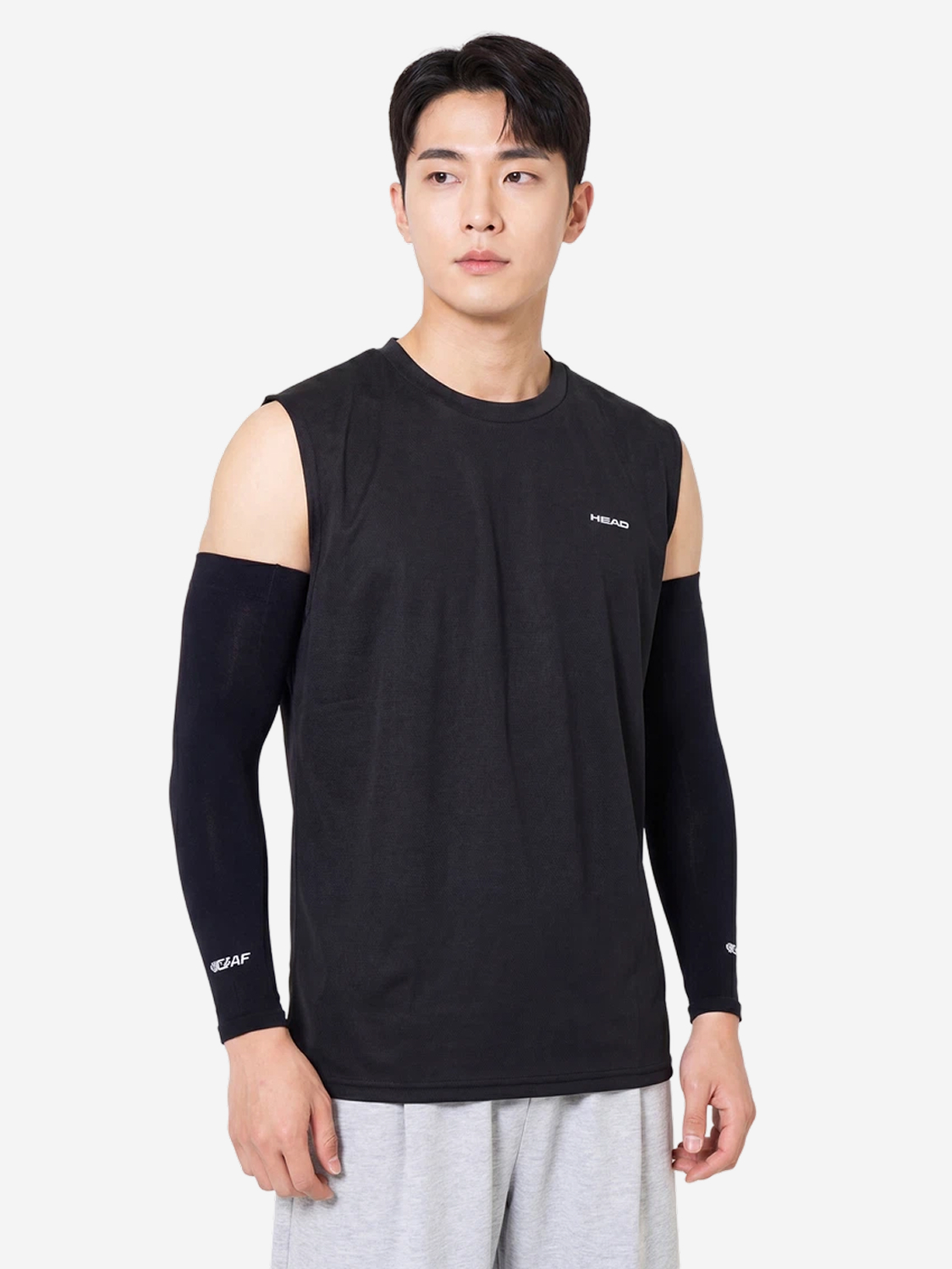 [UV 최대 99% 차단] 르까프 손목형 팔 토시 블랙