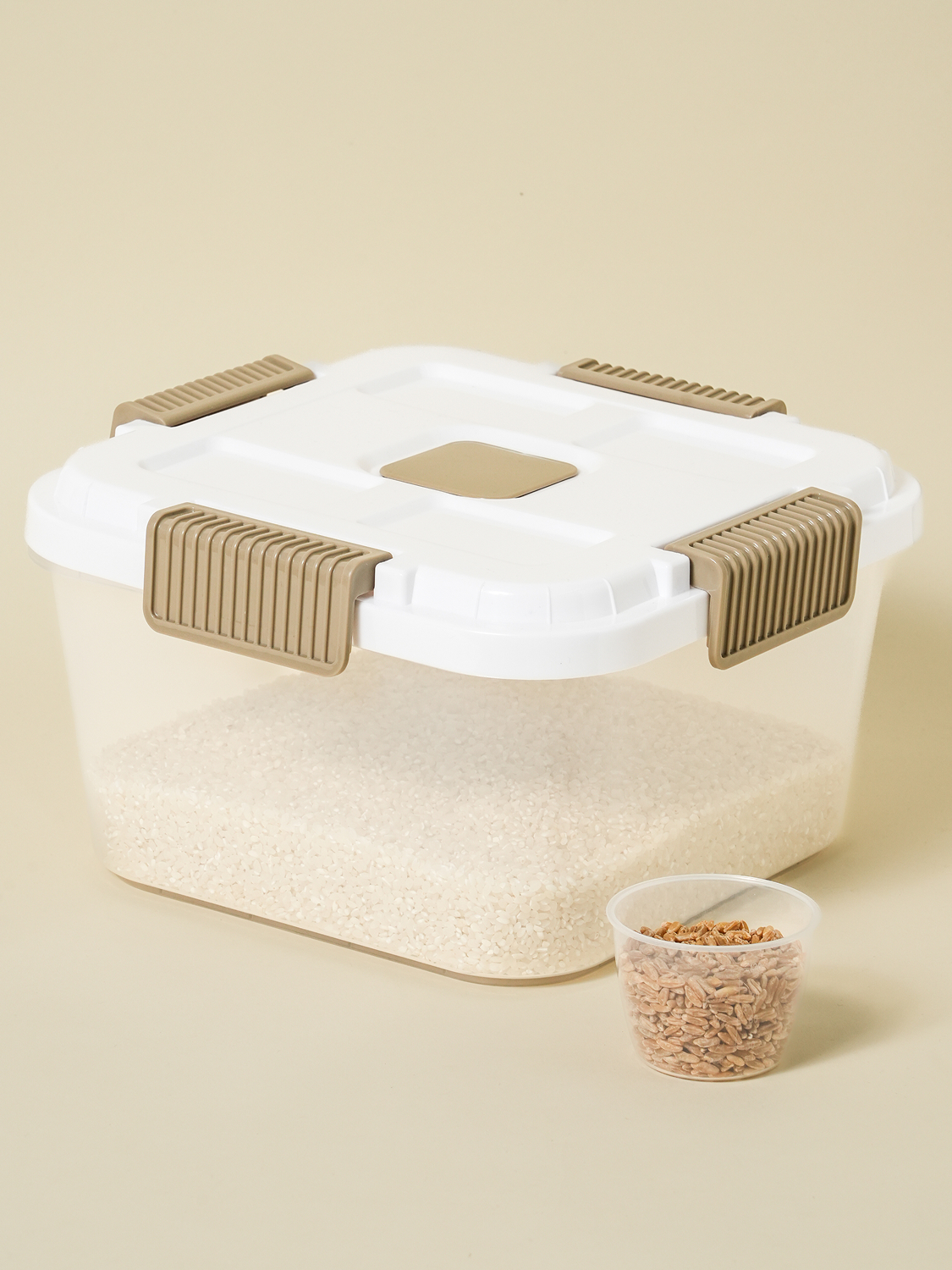 제습제 포함 사면 결착 쌀통 5 L