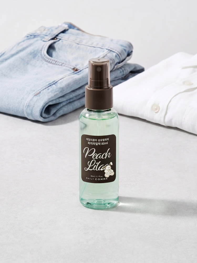 데일리콤마 섬유탈취제 80 ml (피치라일락향)