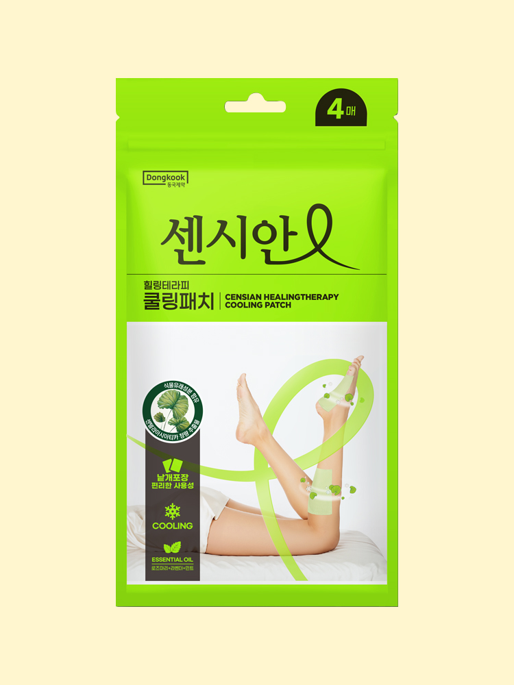 센시안 힐링 테라피 쿨링패치 4매