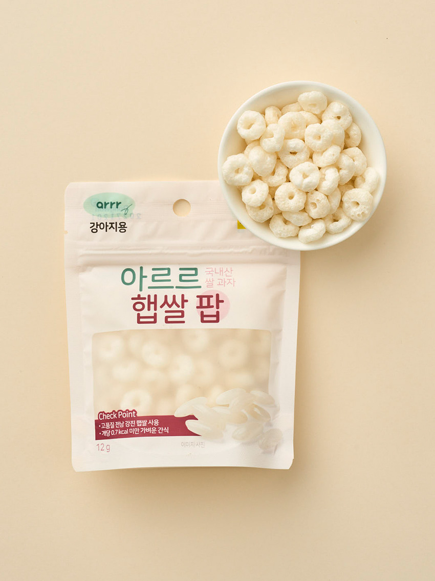 아르르 햅쌀 팝 12 g