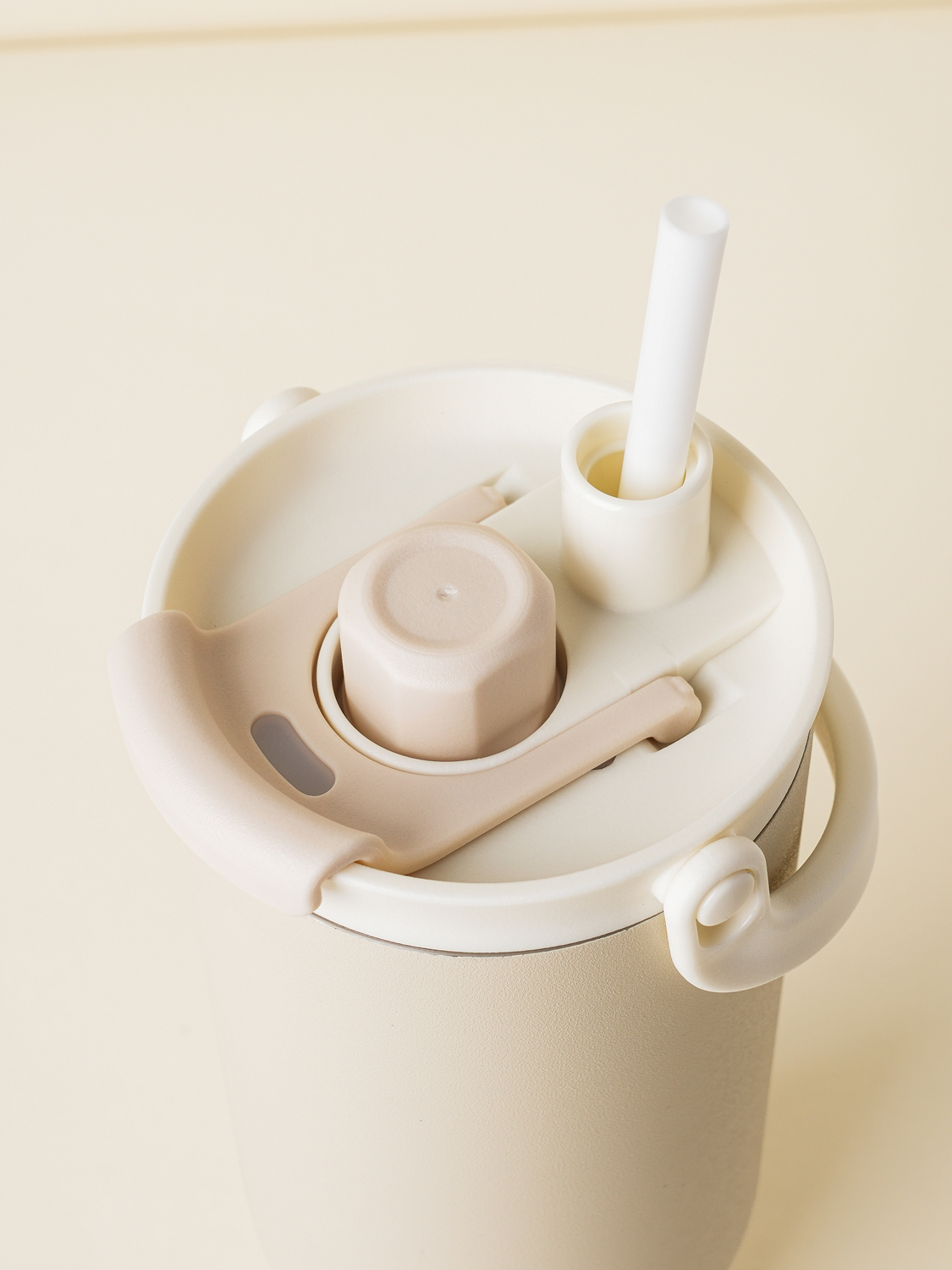 [내부 스테인리스 304] 대용량 핸들 빨대 텀블러 900 ml
