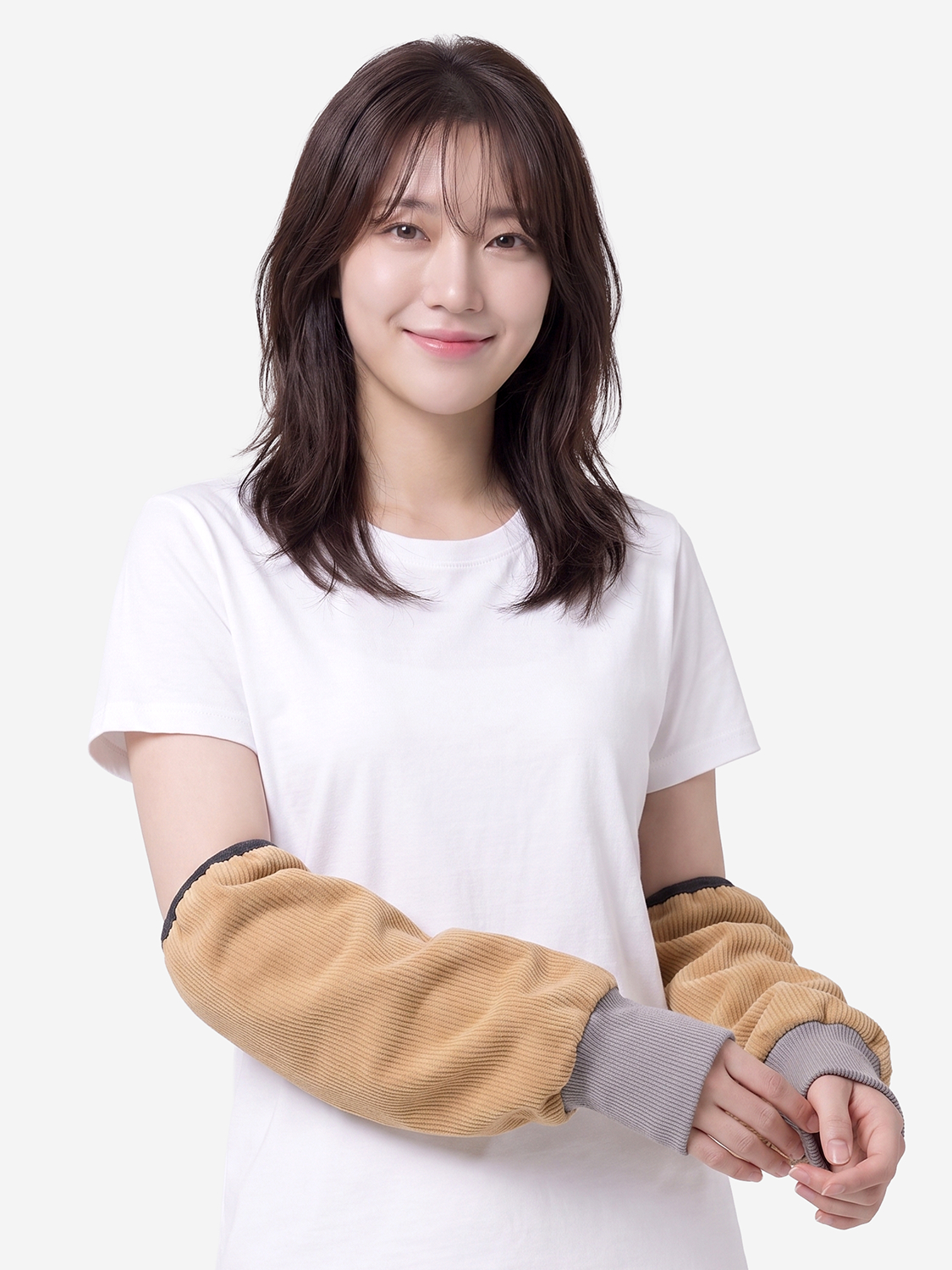 골덴 시보리 토시 베이지