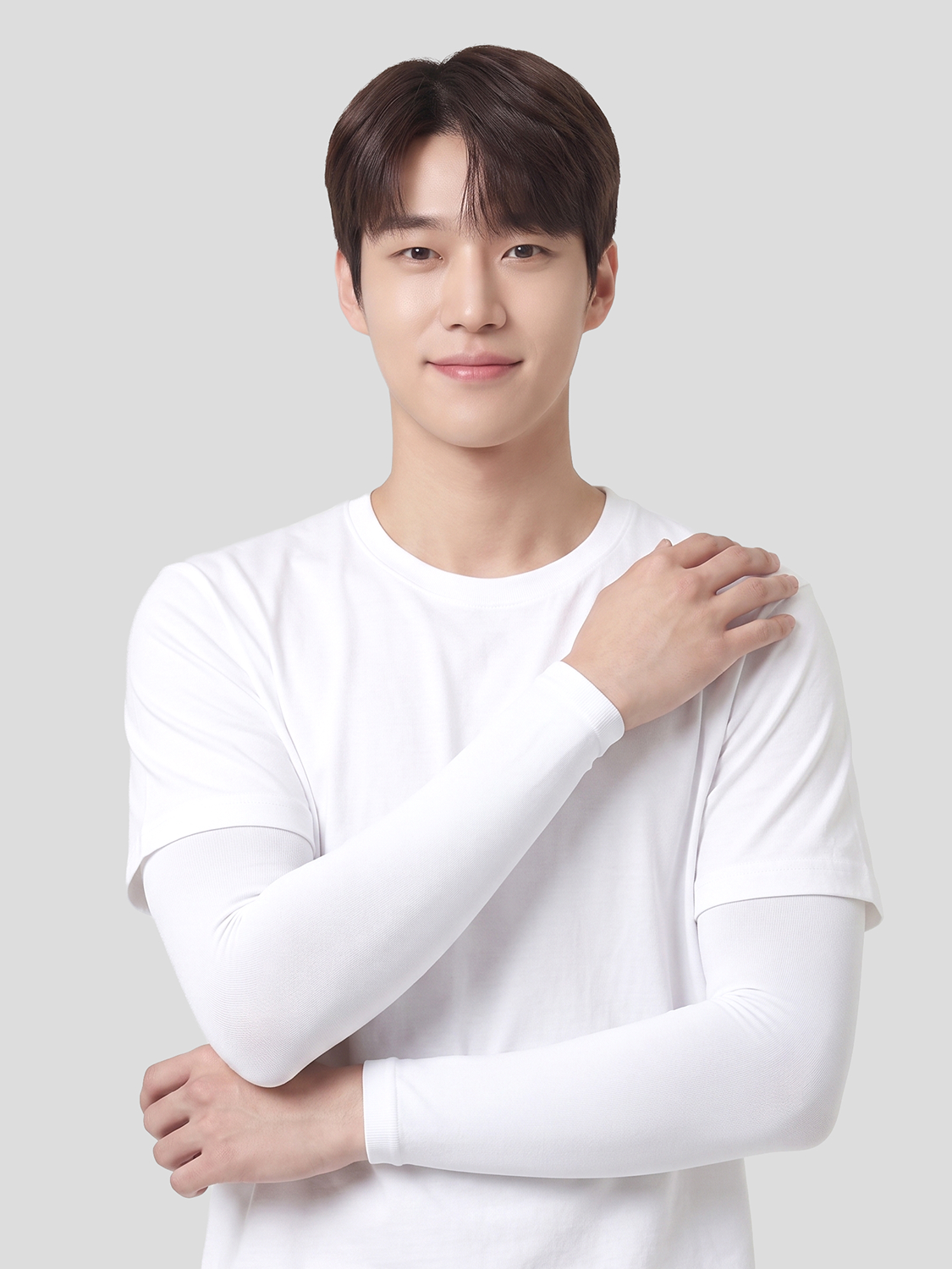 [UV 최대 99% 차단] 고급 쿨 토시 화이트
