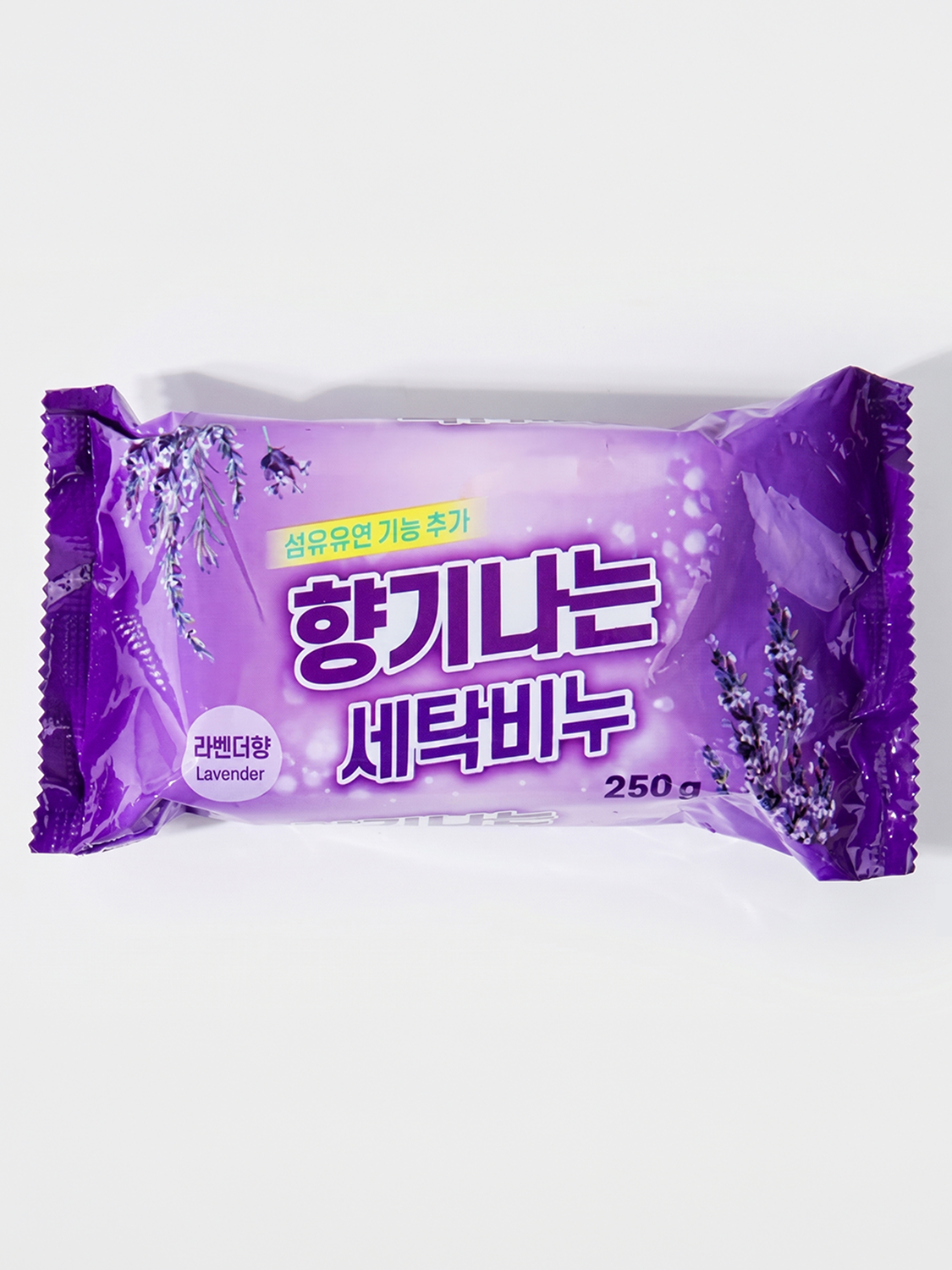섬유유연제 세탁비누 라벤더향 250g