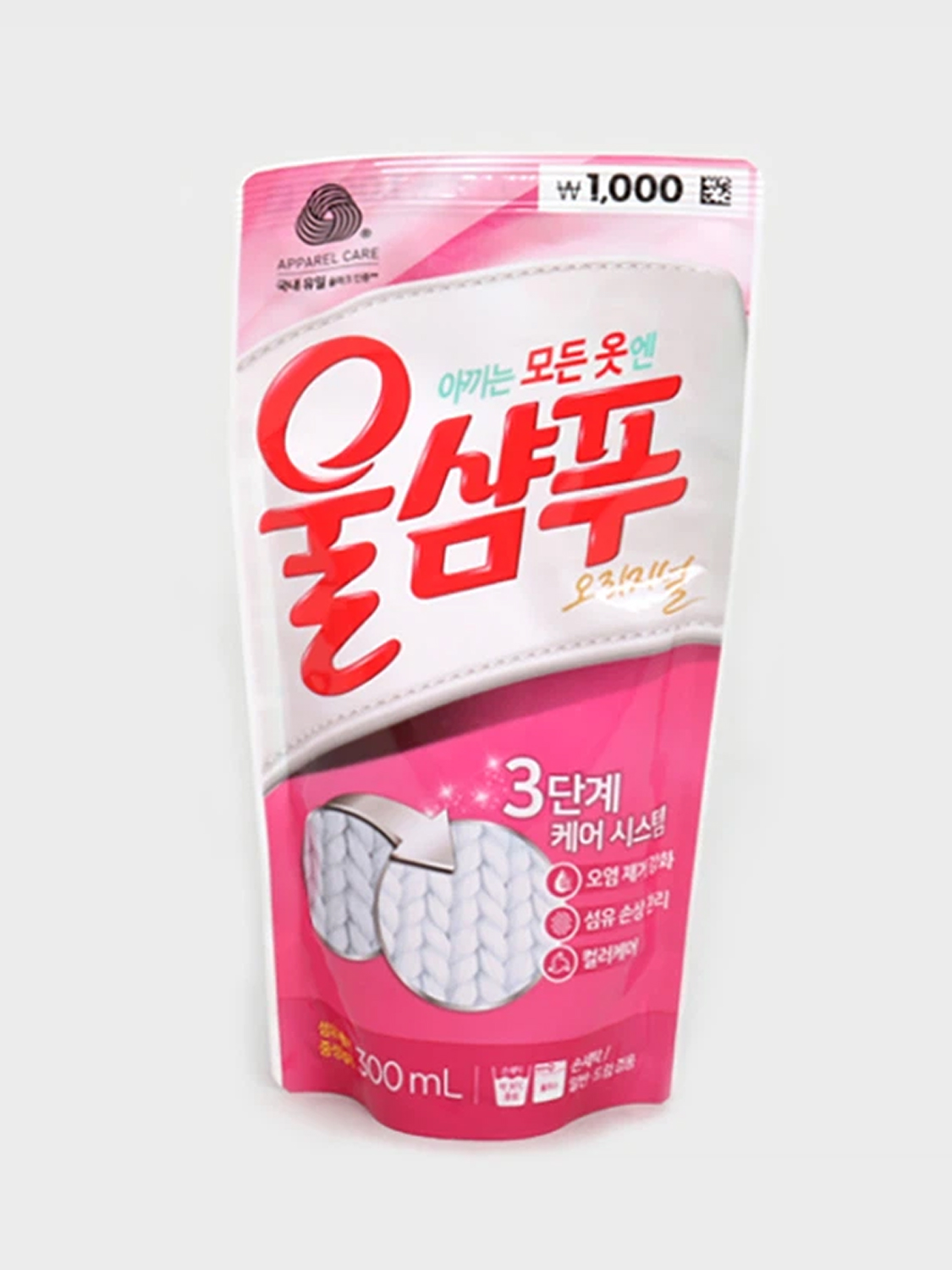 Гель для стирки Wool Shampoo Original запасной блок 300 мл