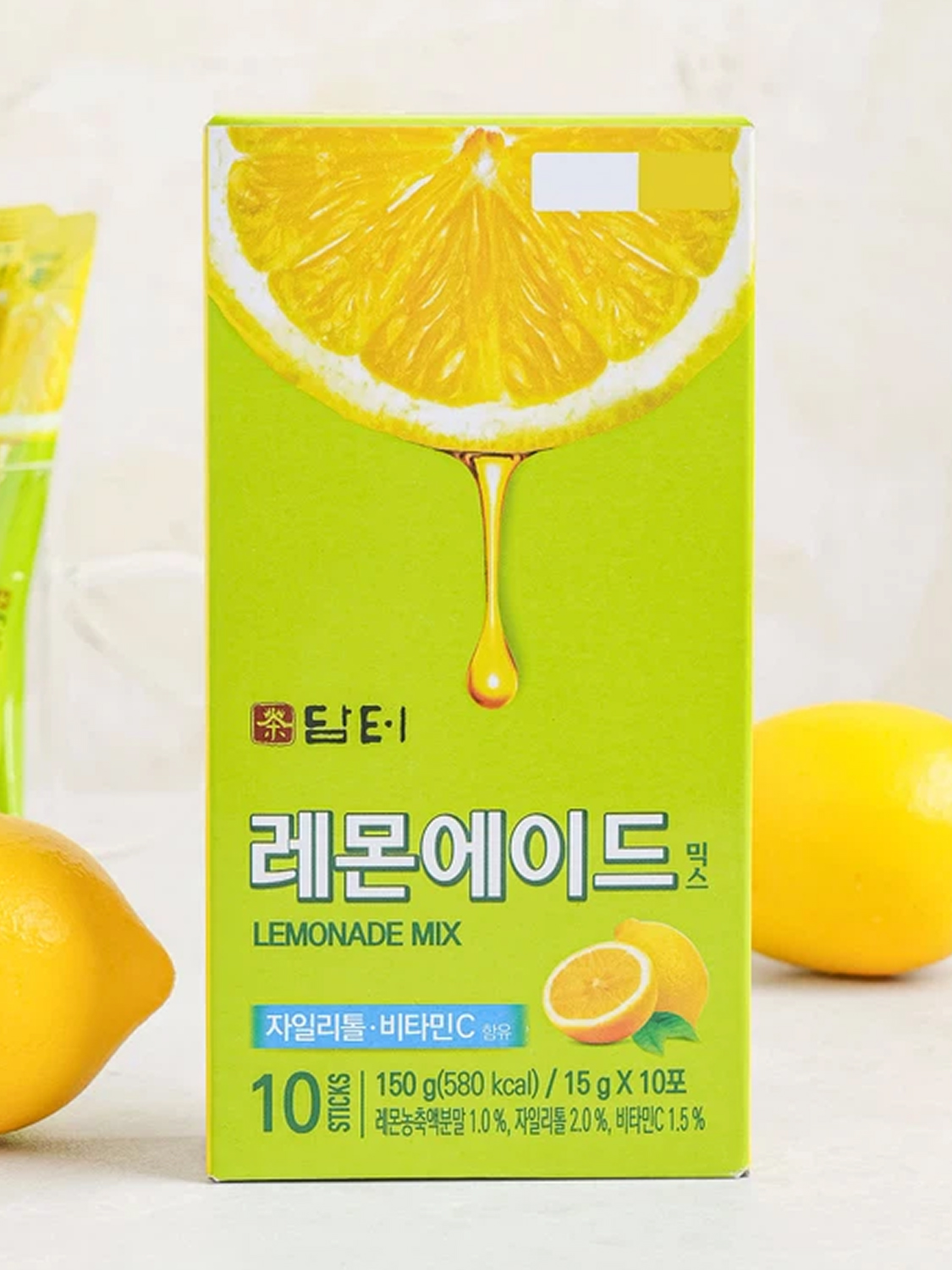 담터 레몬에이드 믹스 15 g X 10개입