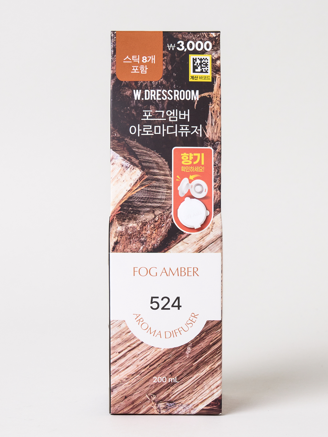 W.Dressroom Арома디퓨저 200 мл, Fog Amber