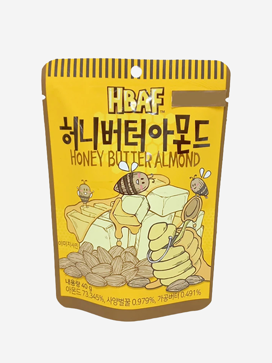 허니 버터 아몬드 40g