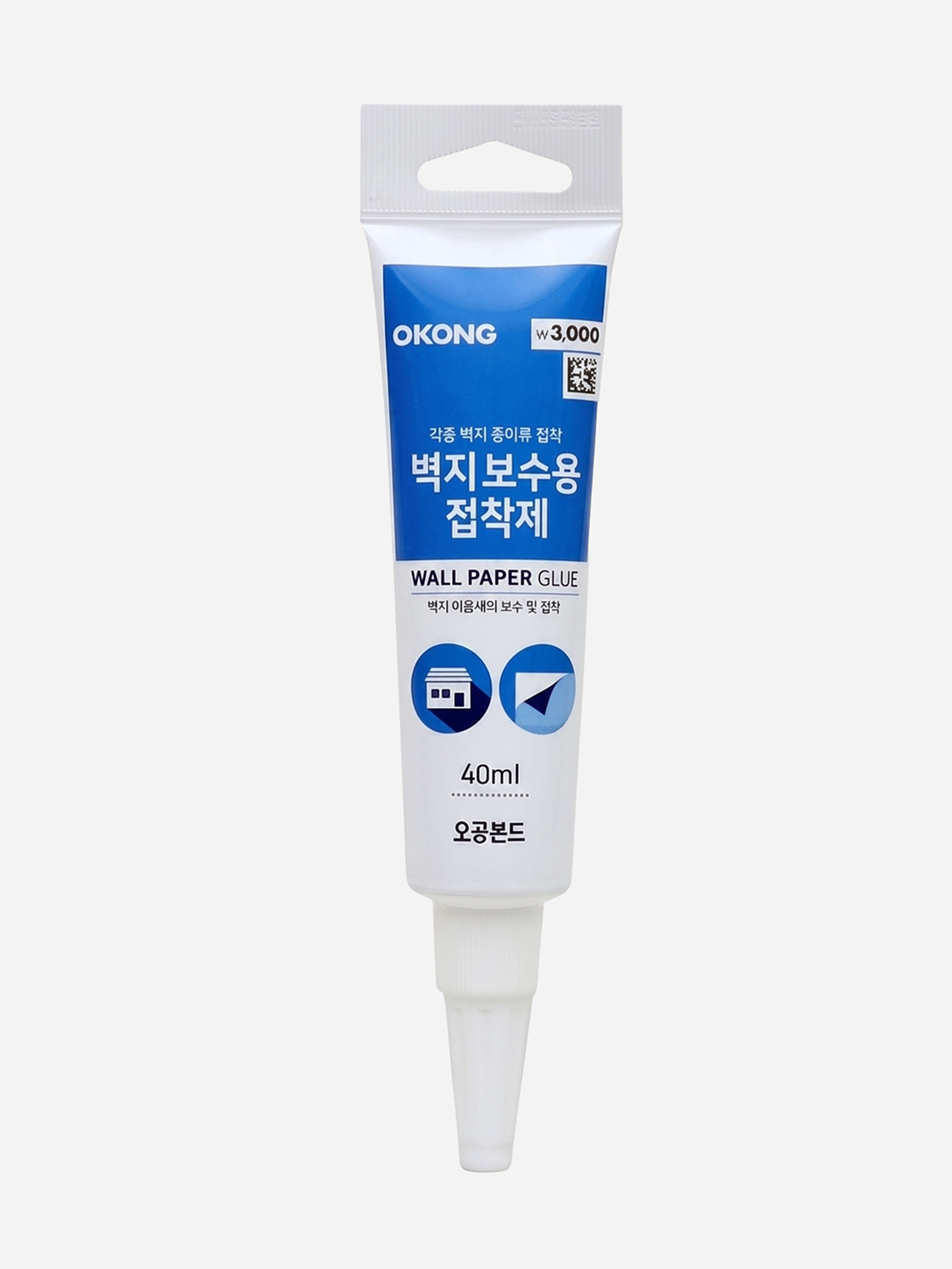 오공 벽지 보수용 접착제 40ml