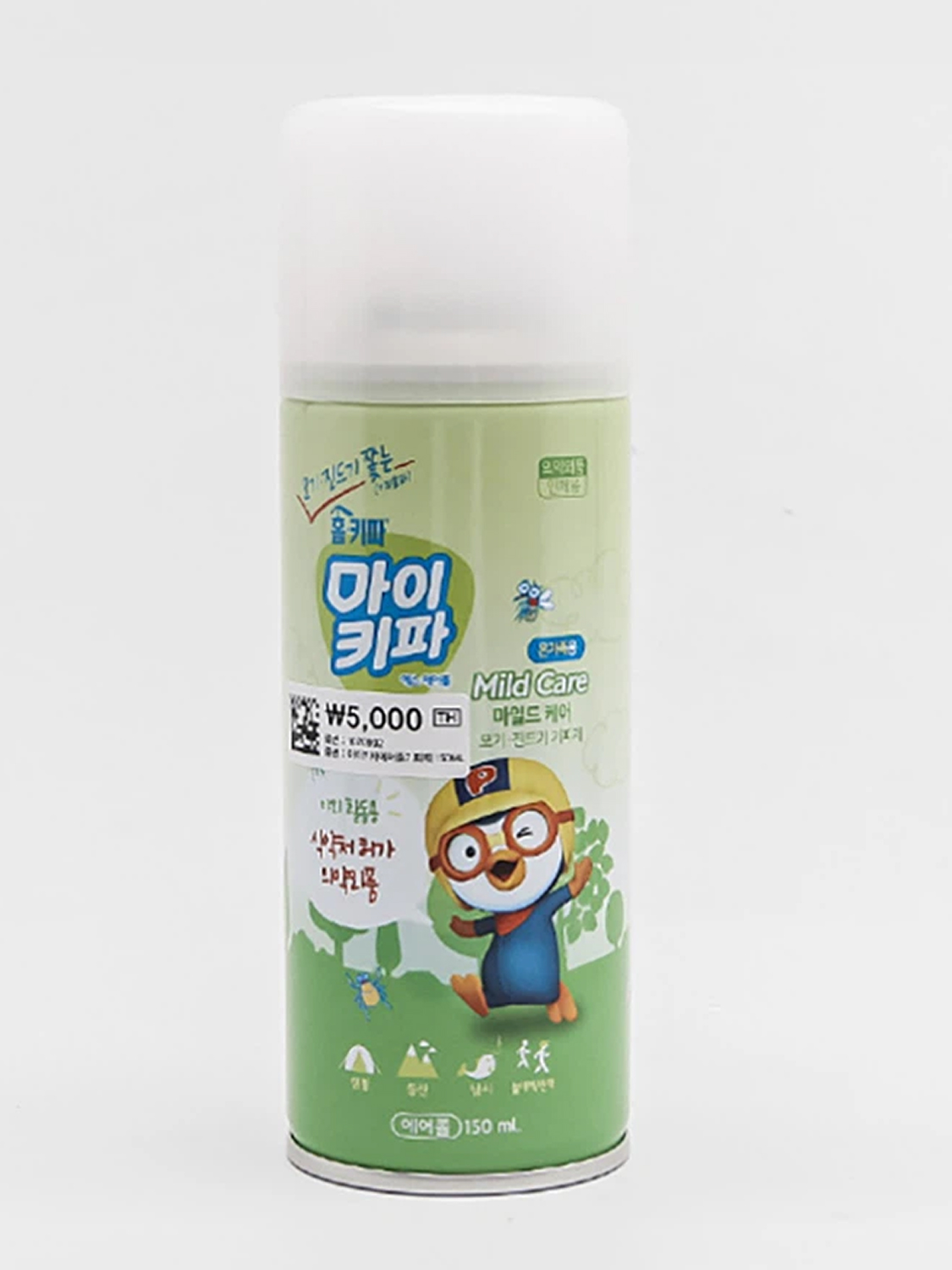 홈키파 마이키파 에어졸 모기 진드기 기피제 150 ml