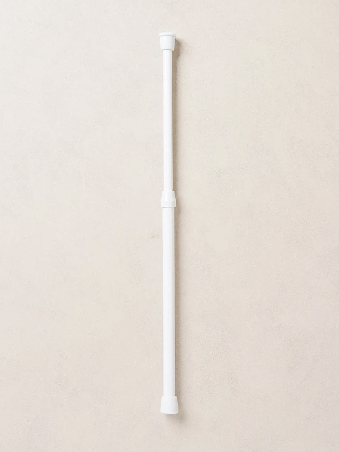 스틸 슬림 신축봉 27~42 cm 화이트