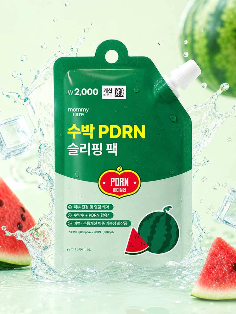 [열감완화]마미케어 수박 피디알엔 슬리핑 젤리팩 25 ml