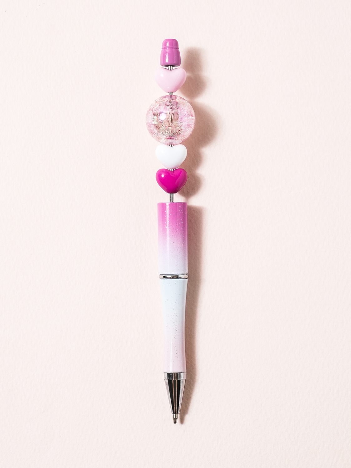 비즈 DIY 볼펜 꾸미기 미니하트